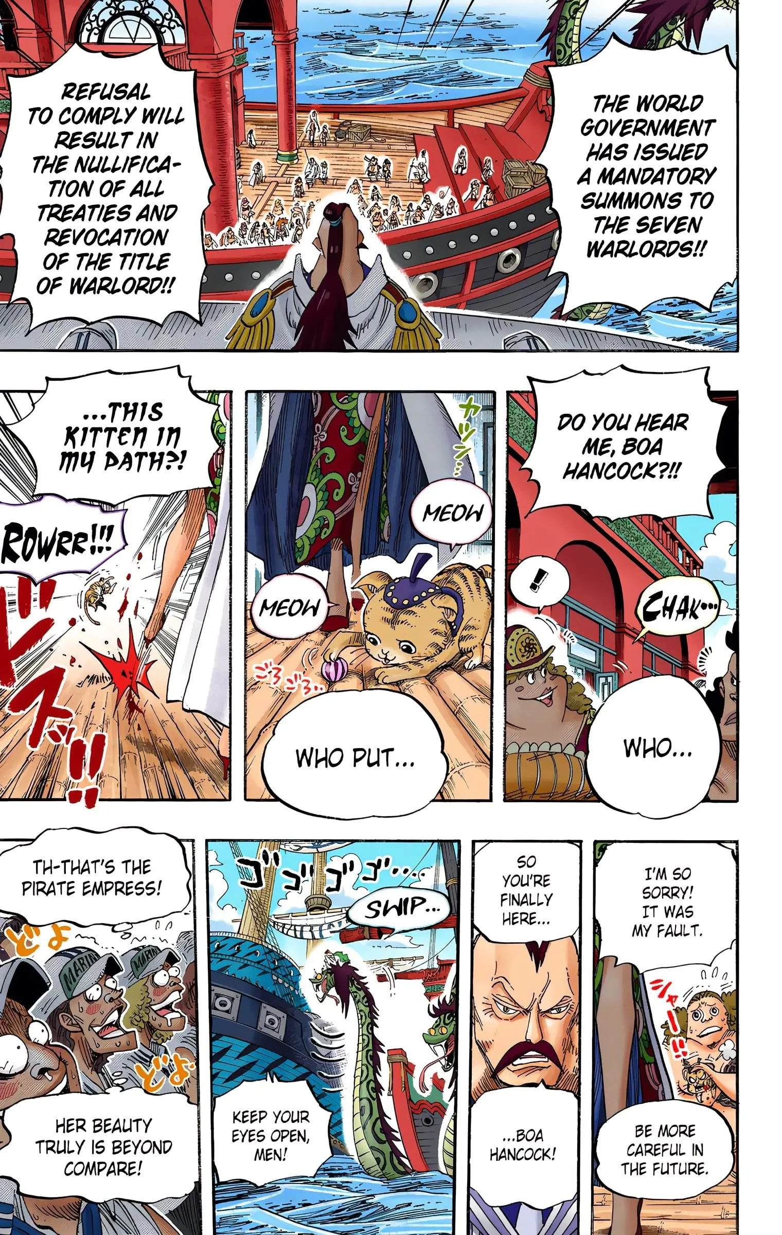 One Piece Colored, chapter 516, page 11