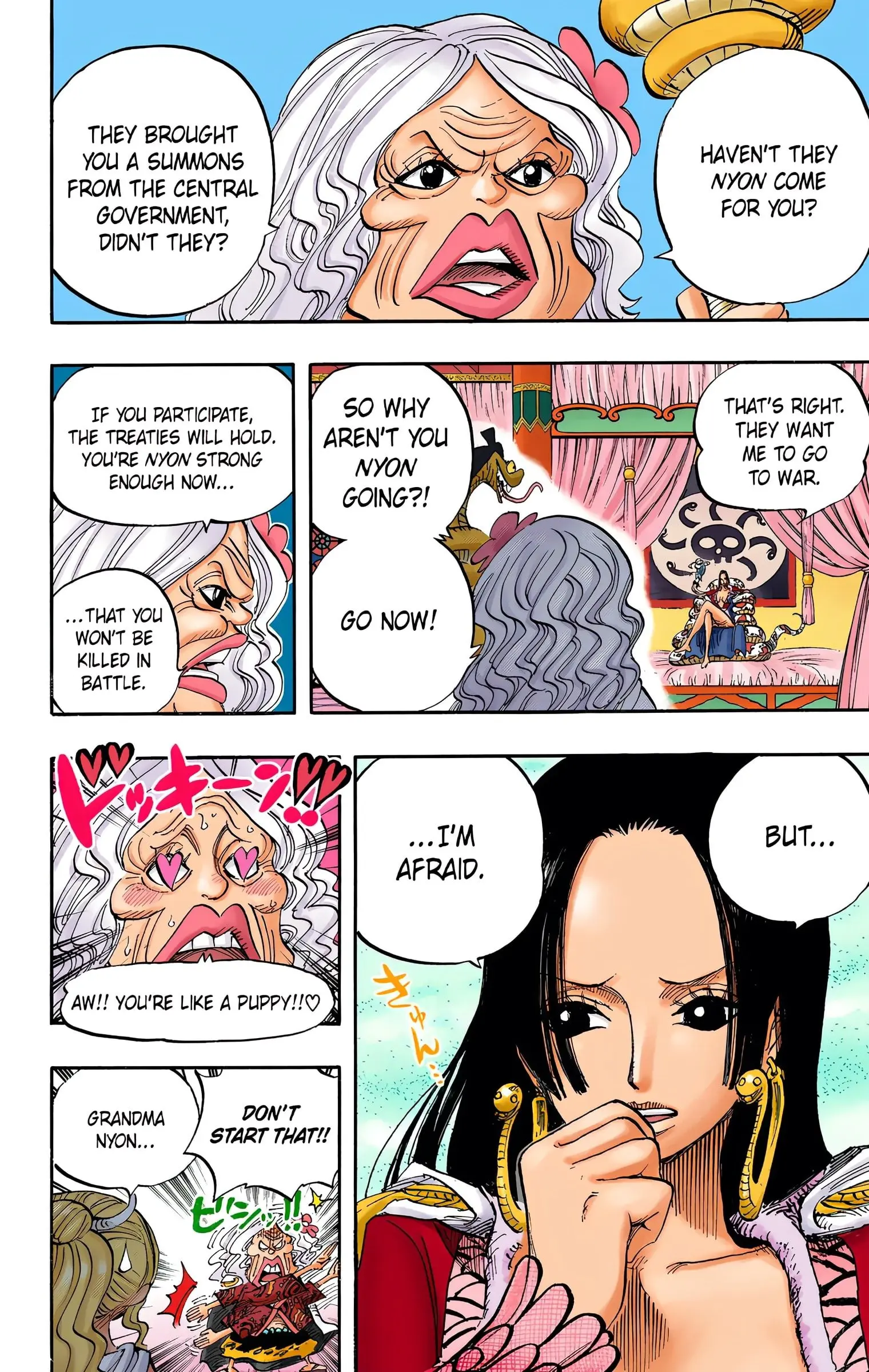One Piece Colored, chapter 517, page 8