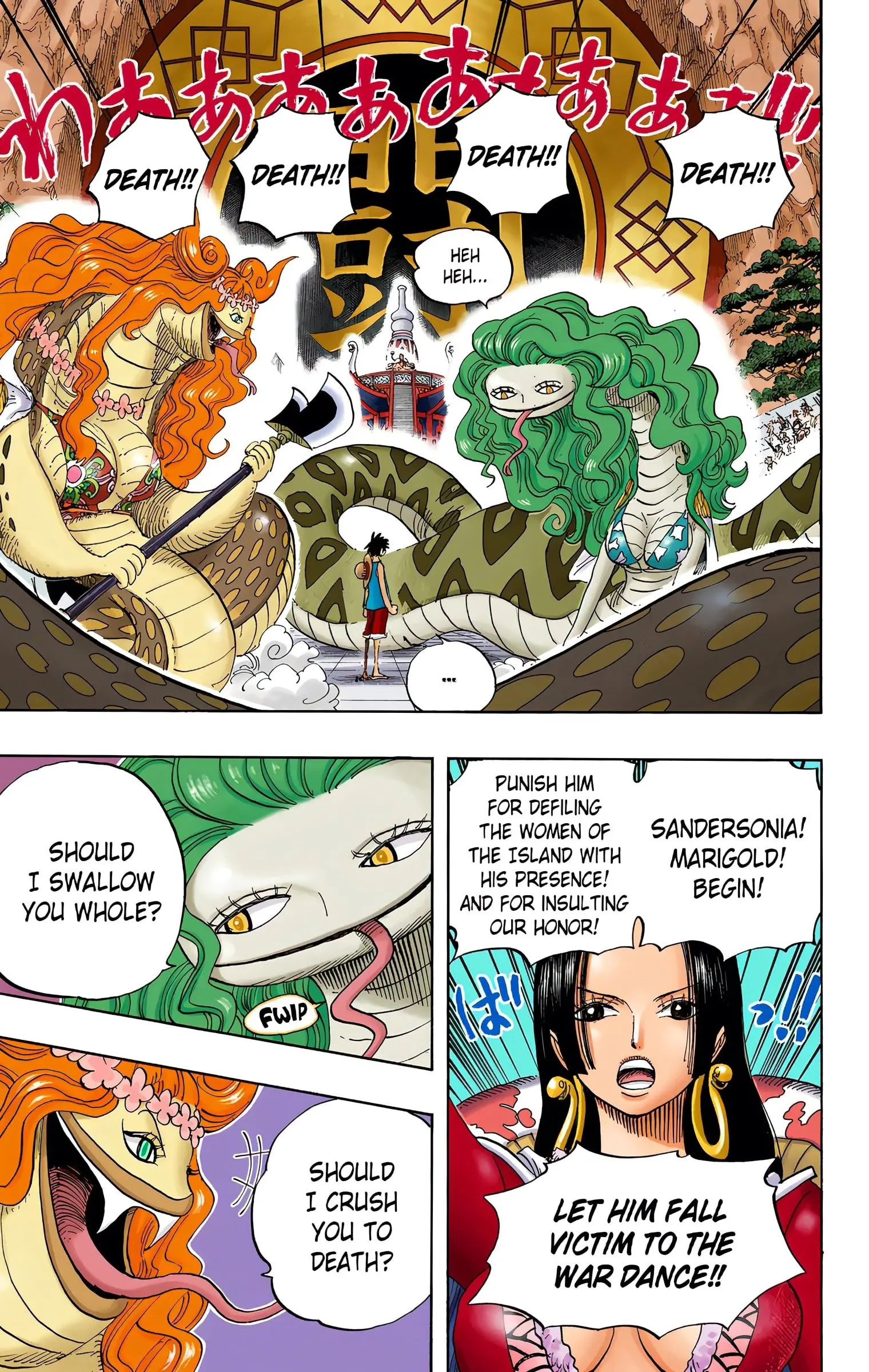 One Piece Colored, chapter 519, page 3