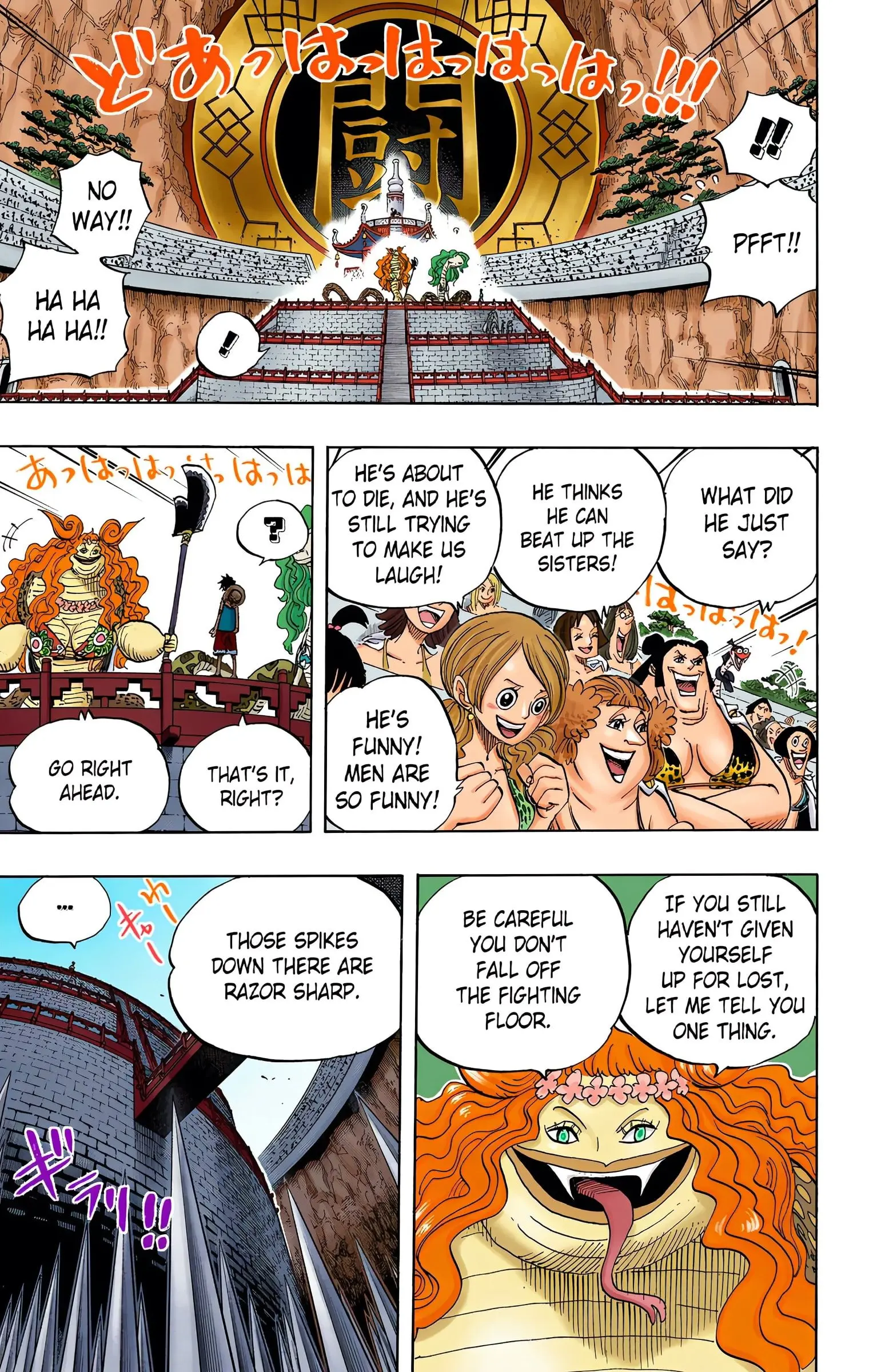 One Piece Colored, chapter 519, page 5
