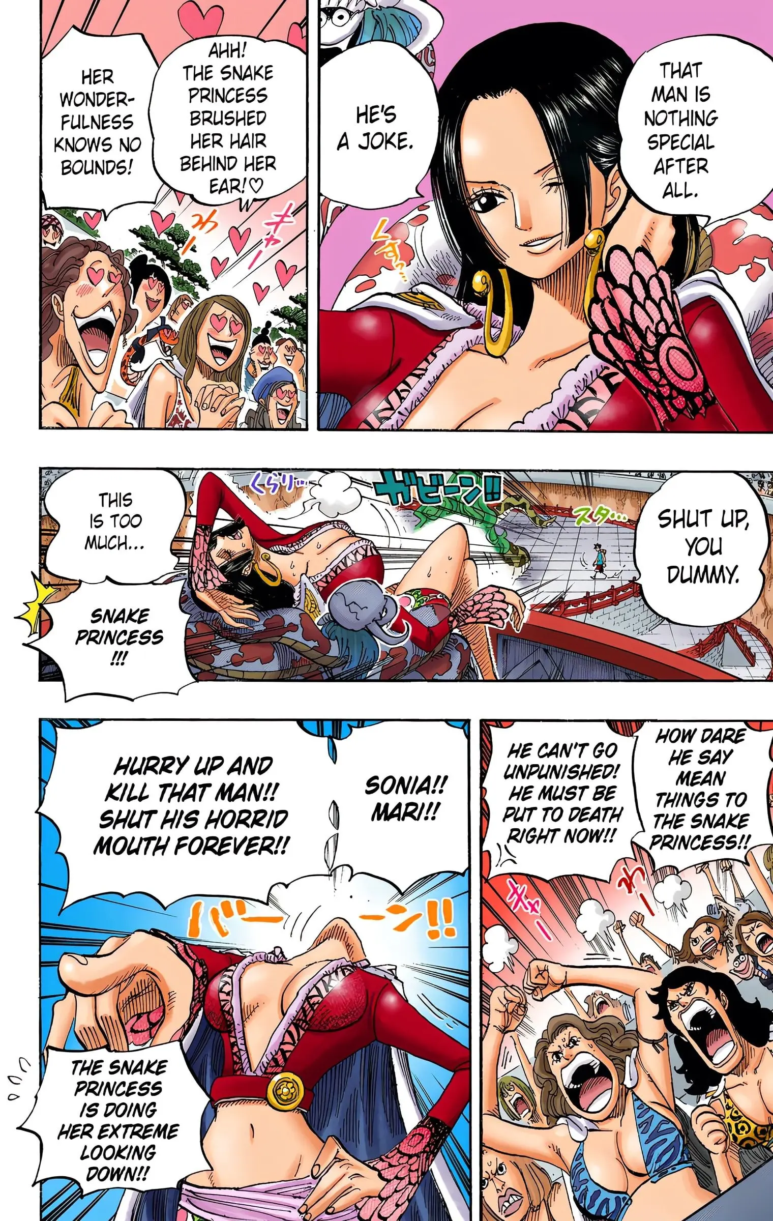 One Piece Colored, chapter 519, page 14