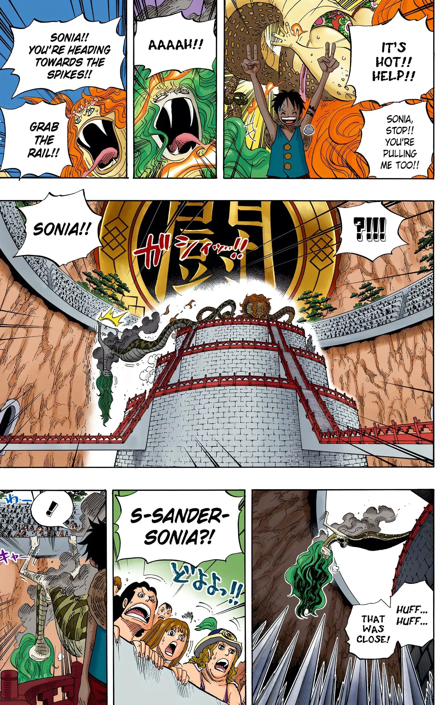 One Piece Colored, chapter 520, page 14
