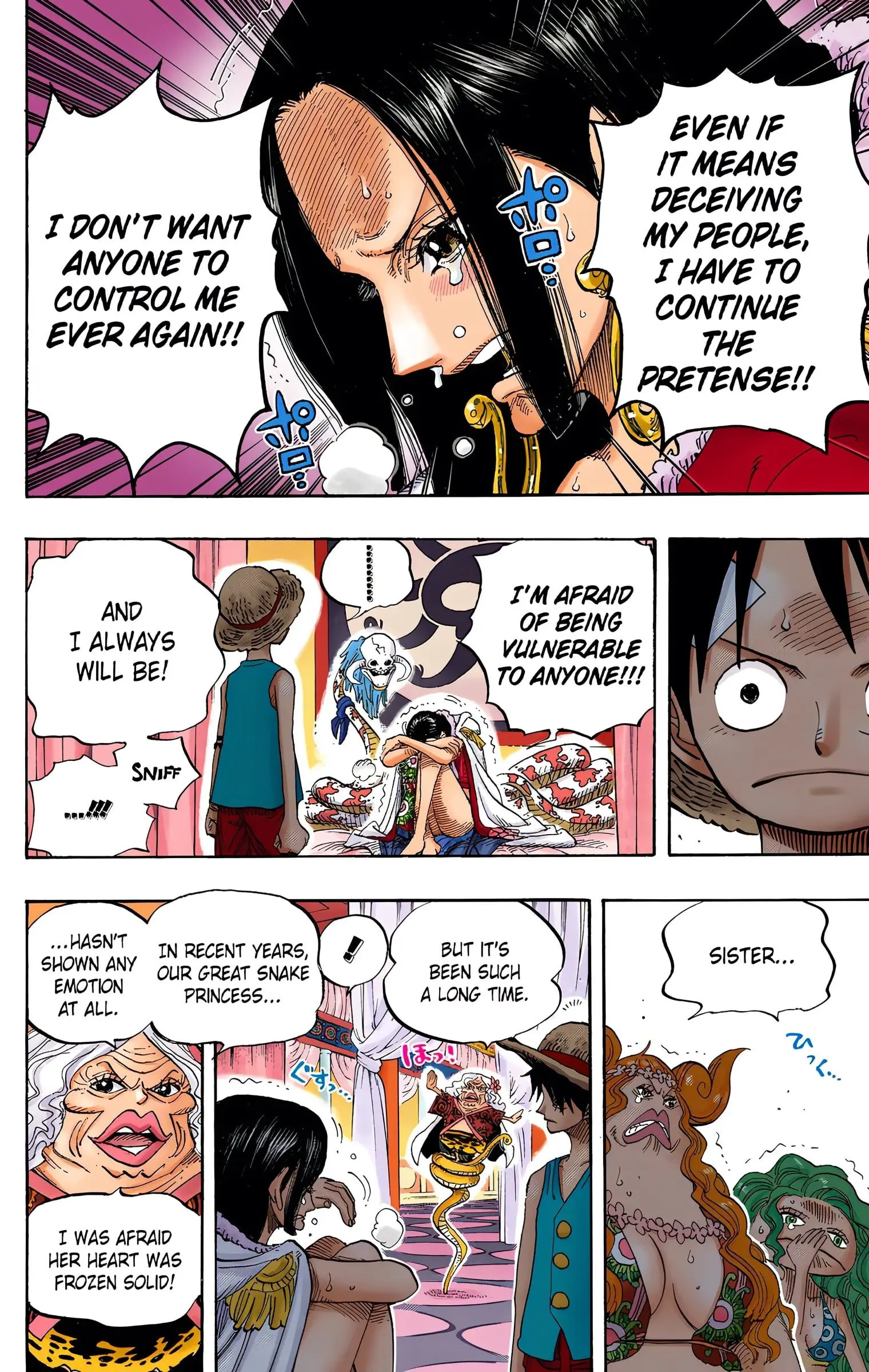 One Piece Colored, chapter 521, page 18