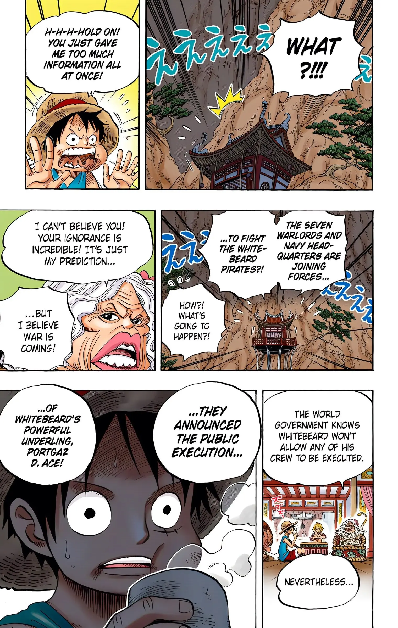 One Piece Colored, chapter 522, page 7