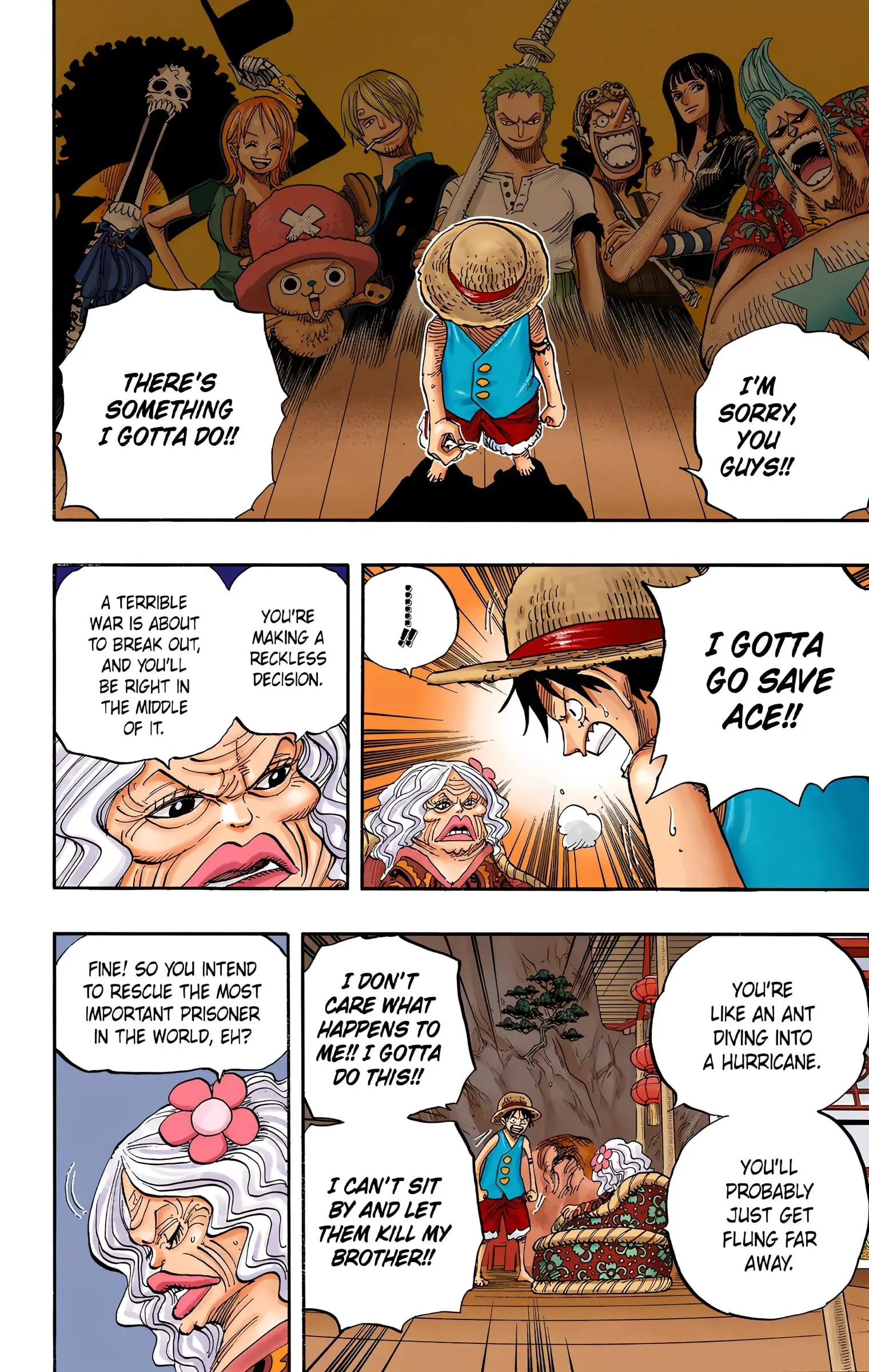 One Piece Colored, chapter 522, page 12
