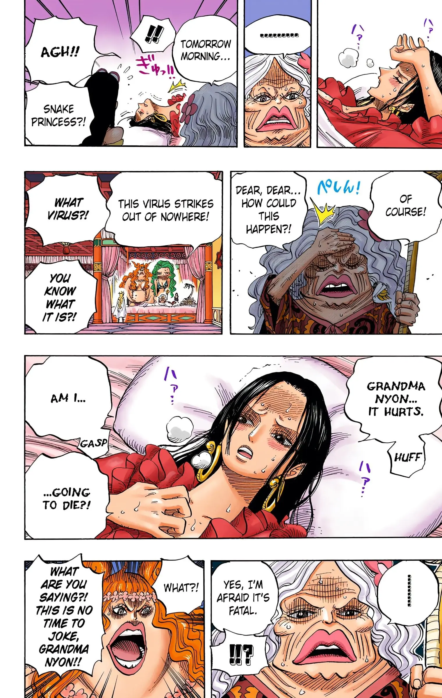 One Piece Colored, chapter 522, page 16