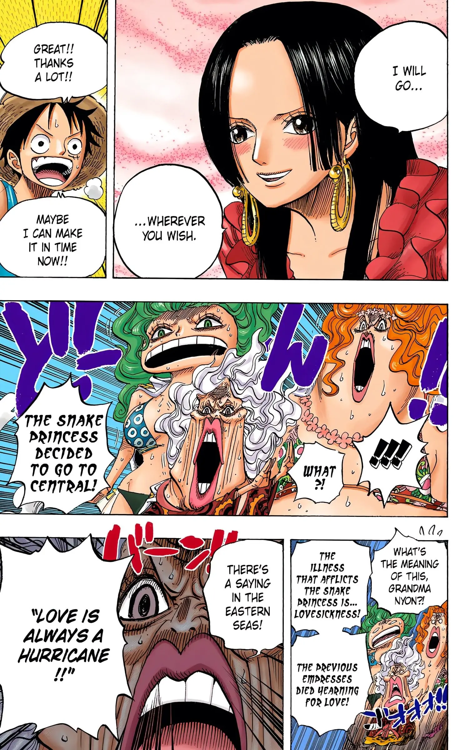 One Piece Colored, chapter 522, page 19