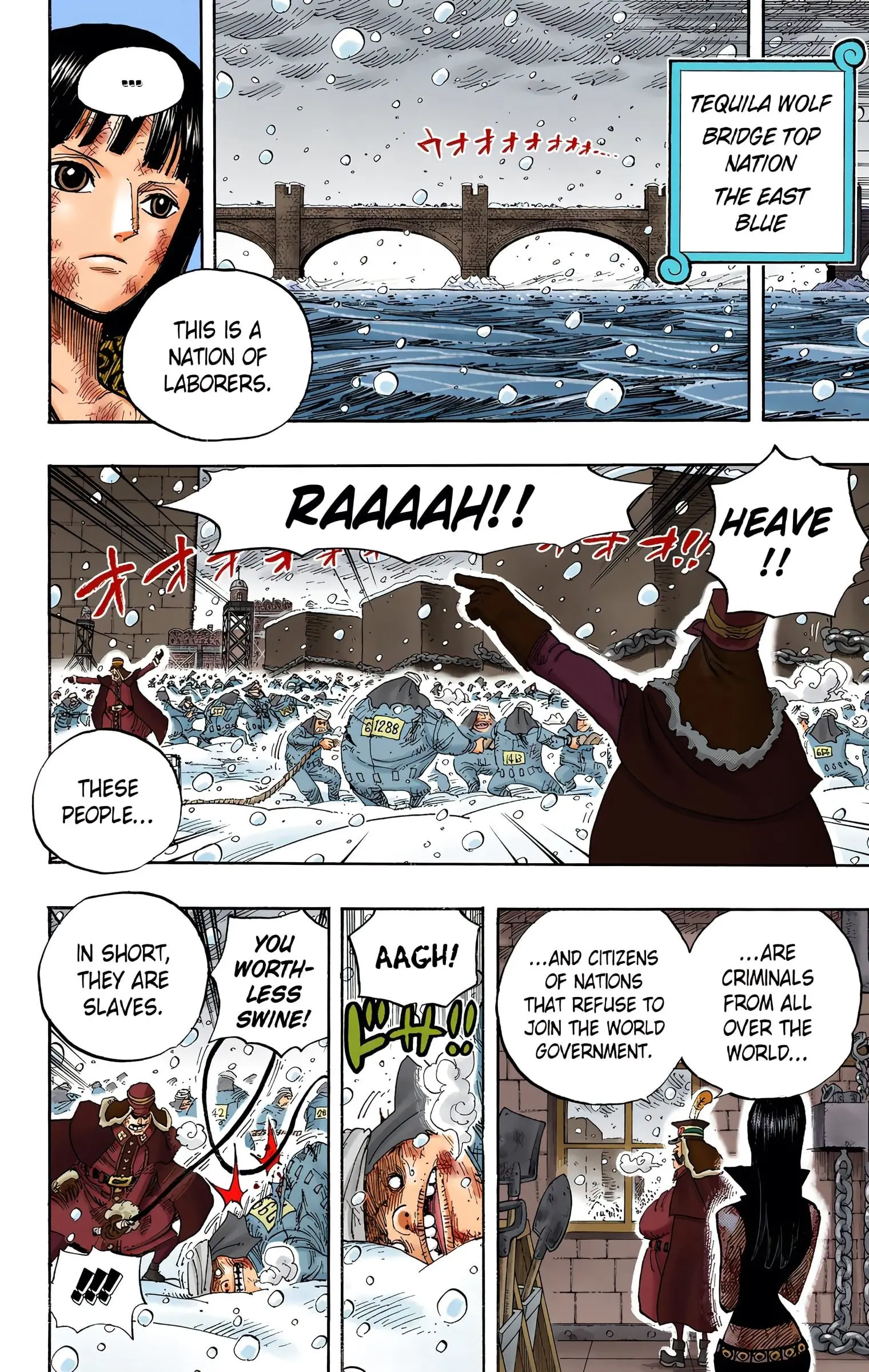 One Piece Colored, chapter 524, page 6