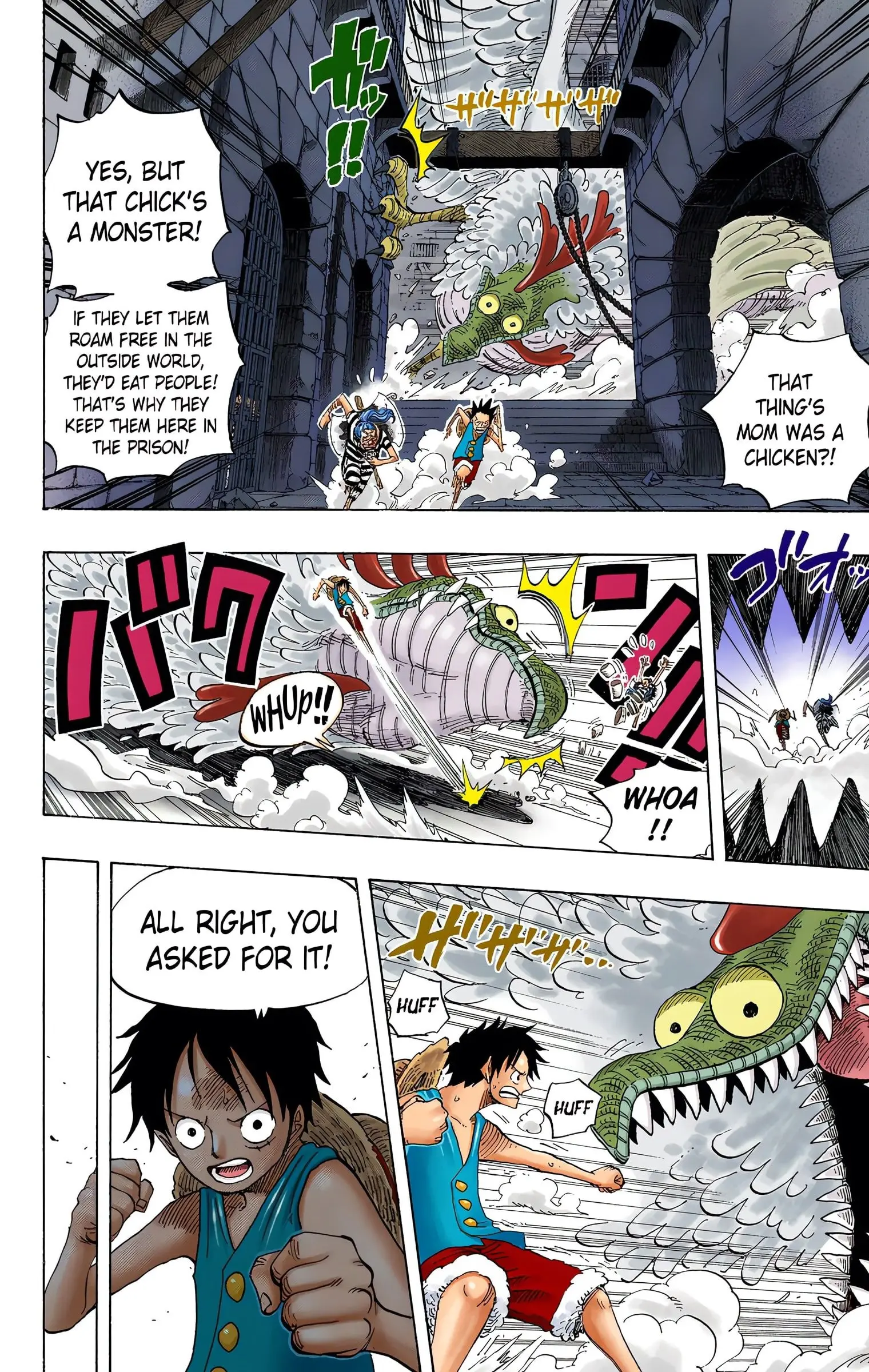 One Piece Colored, chapter 528, page 4