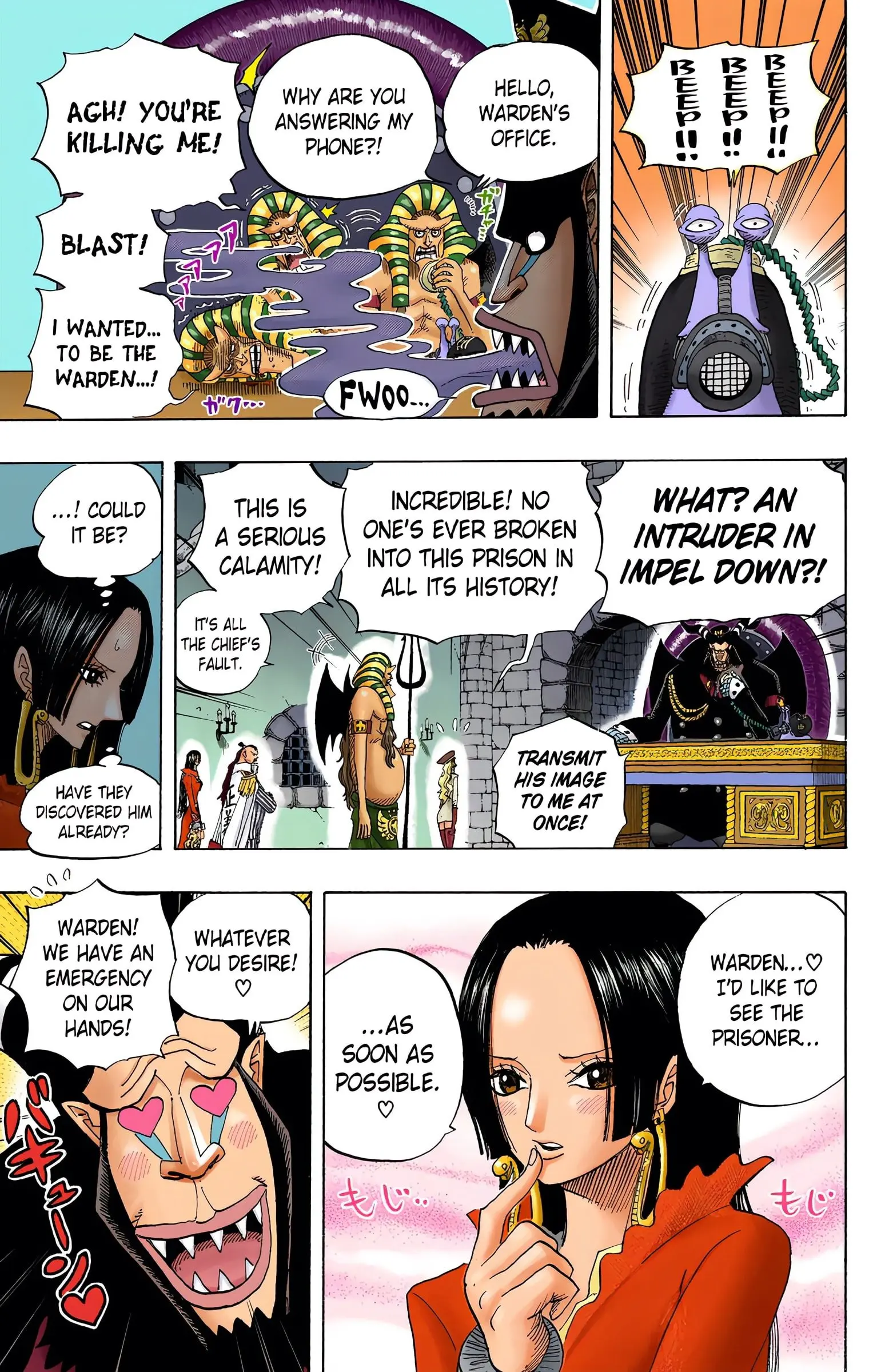 One Piece Colored, chapter 528, page 9
