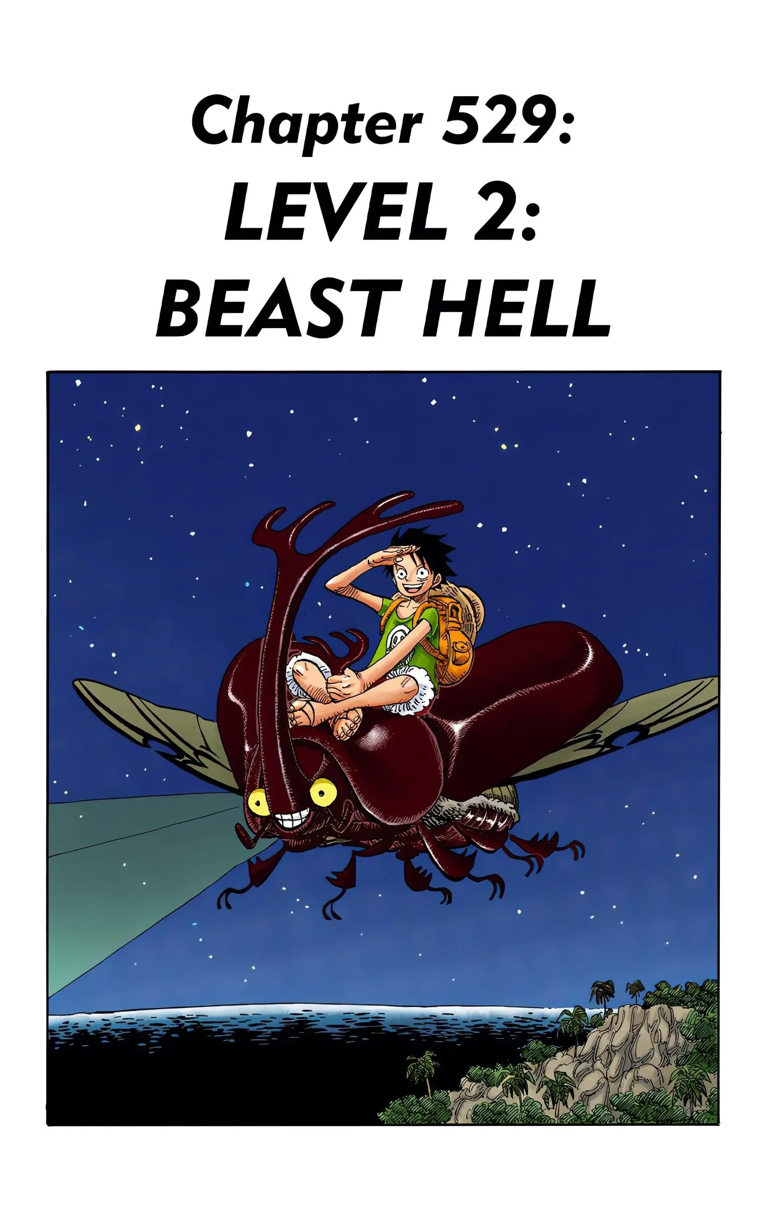 One Piece Colored, chapter 529, page 1