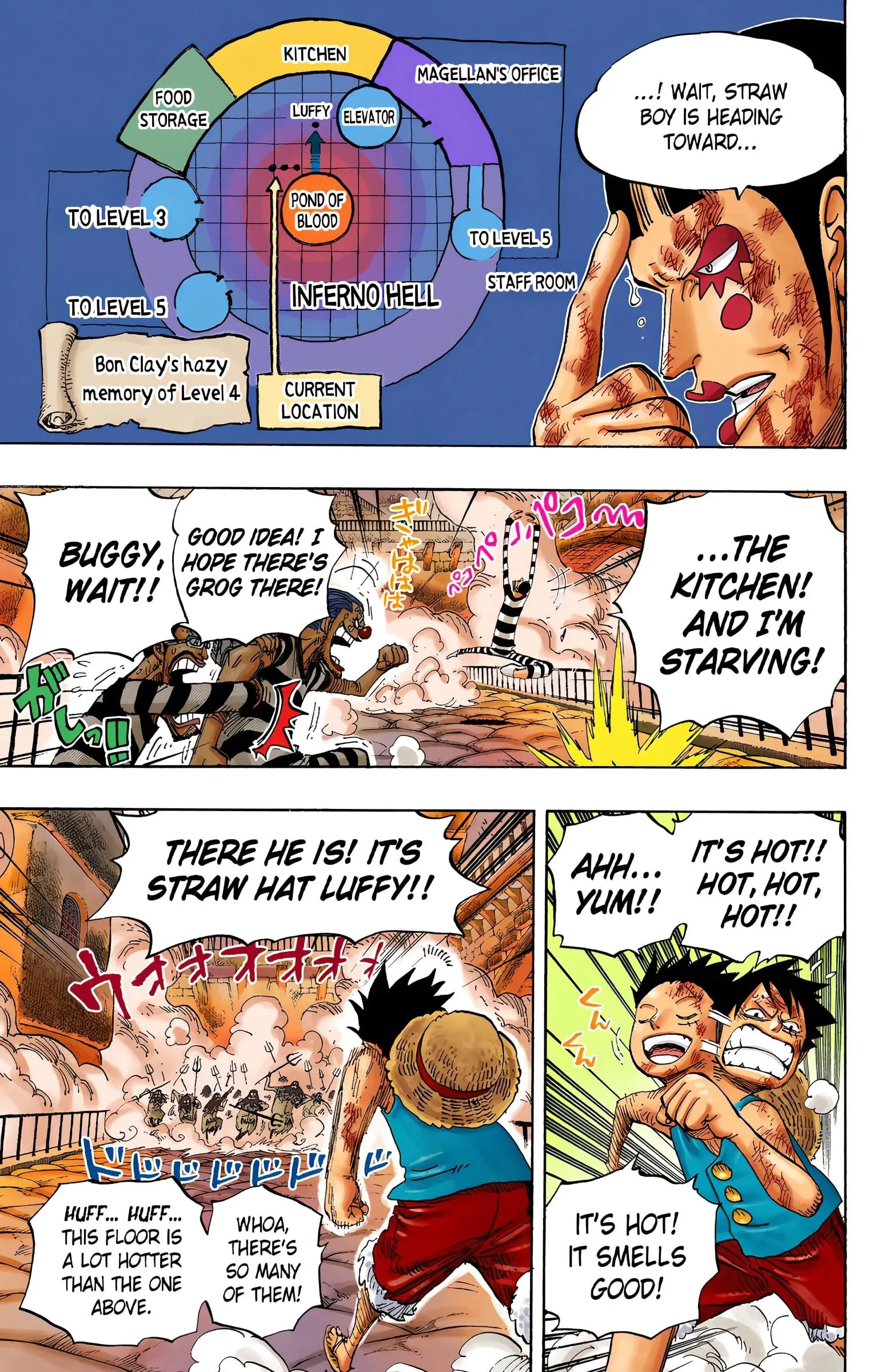 One Piece Colored, chapter 533, page 19