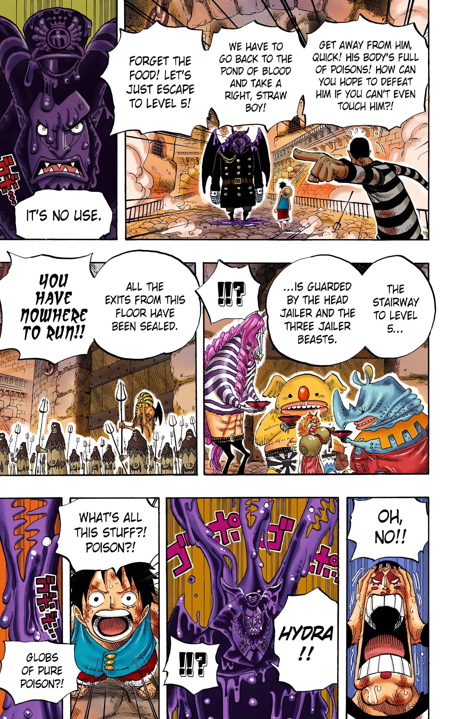 One Piece Colored, chapter 534, page 5