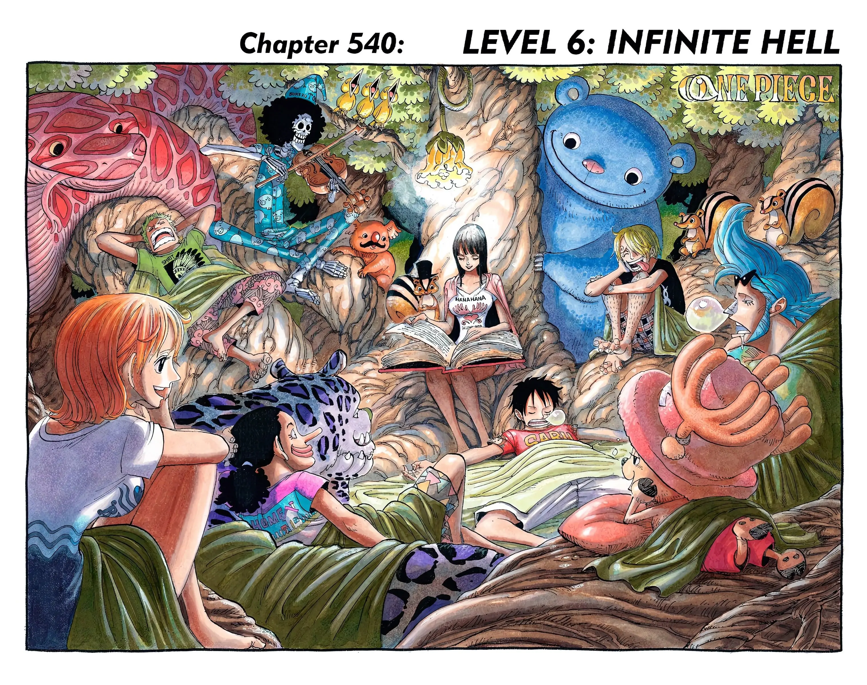 One Piece Colored, chapter 540, page 1