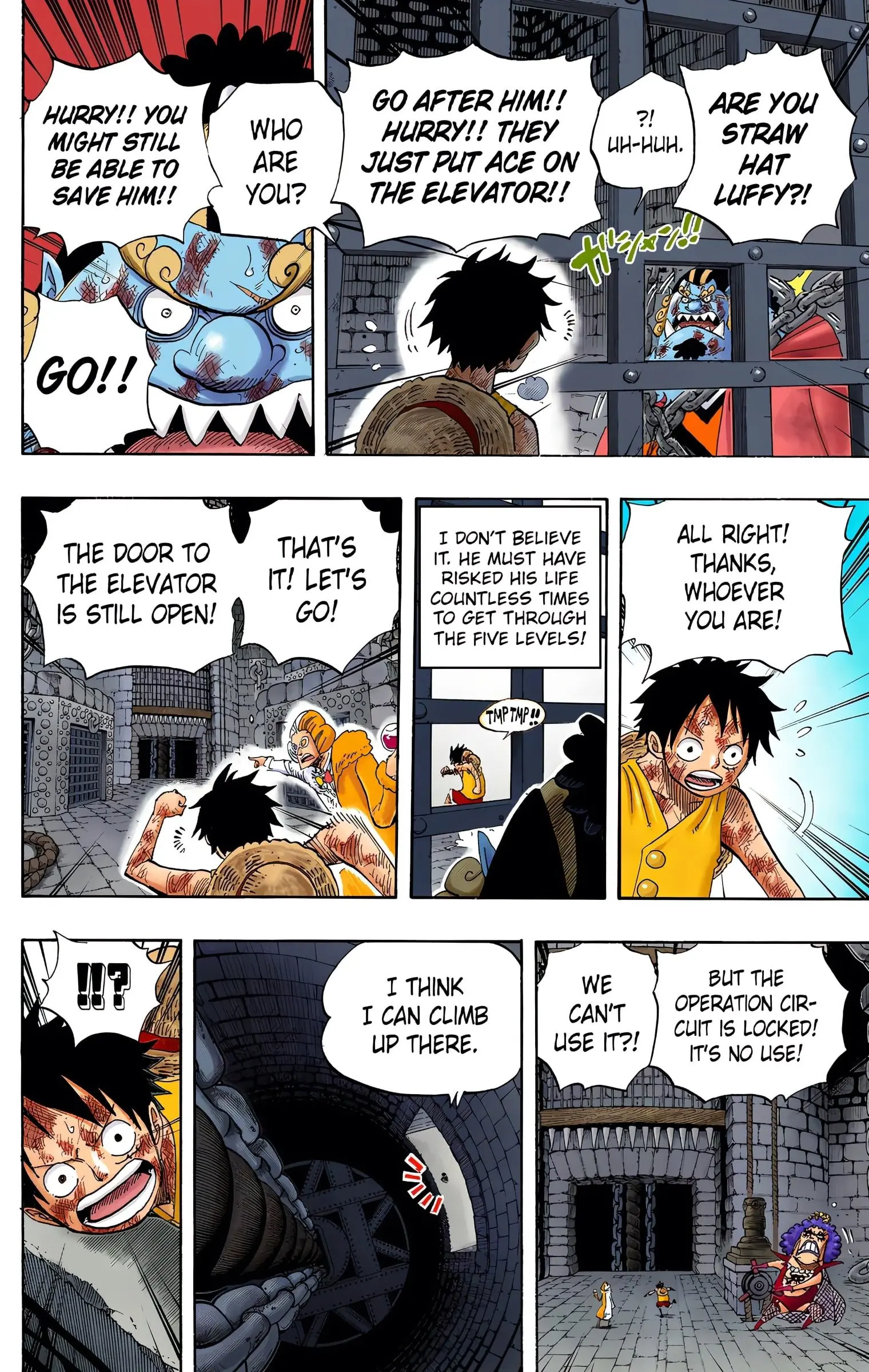One Piece Colored, chapter 540, page 5