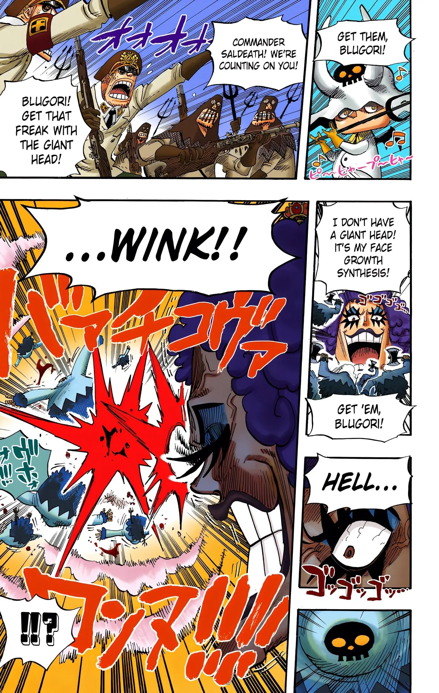 One Piece Colored, chapter 542, page 18