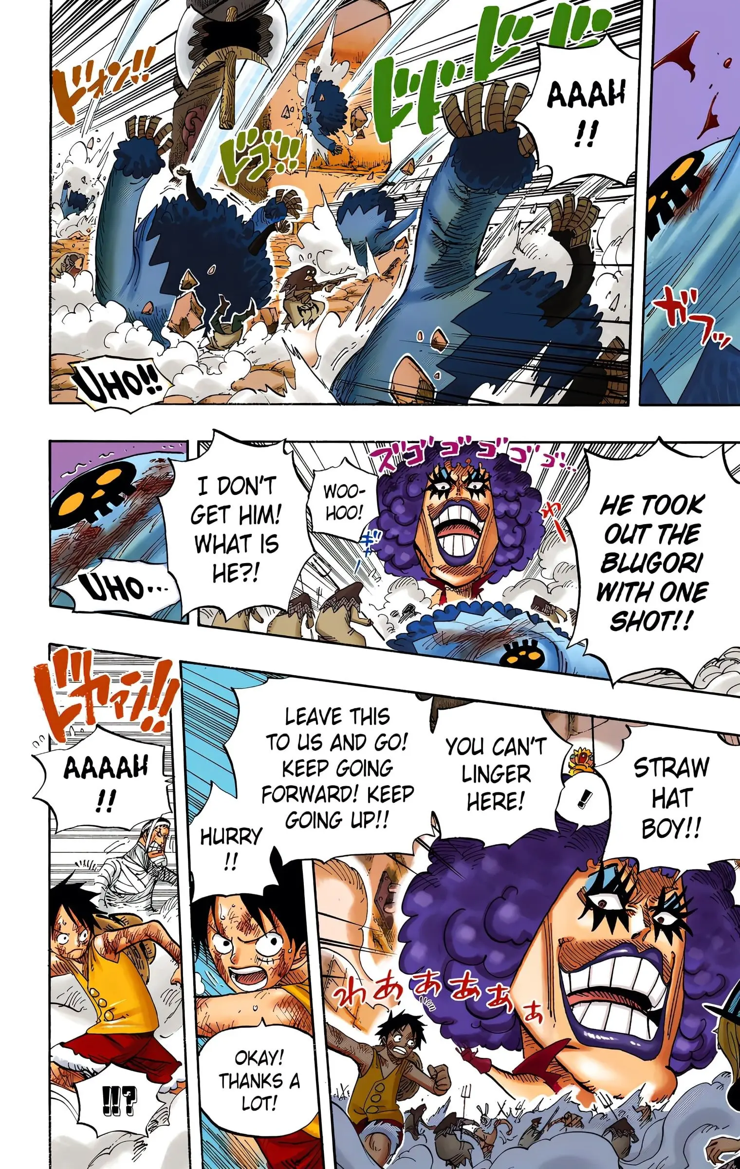 One Piece Colored, chapter 542, page 19