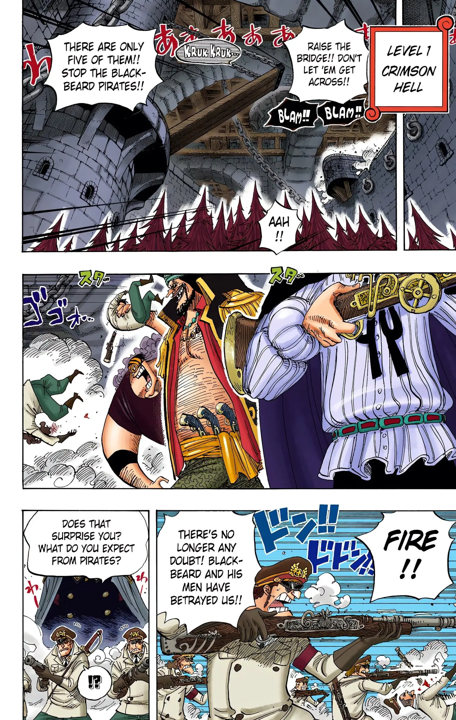 One Piece Colored, chapter 543, page 2