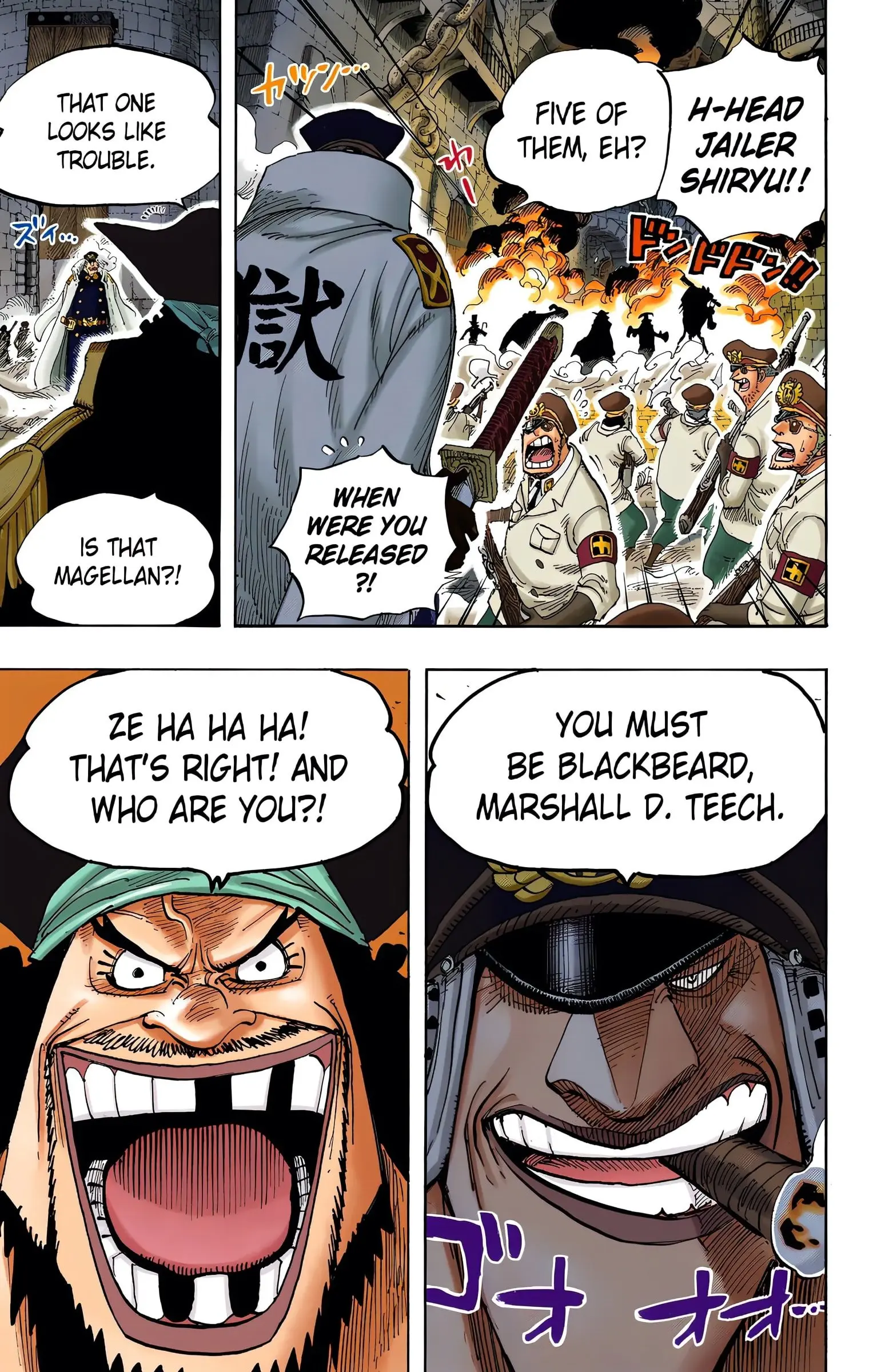 One Piece Colored, chapter 543, page 3