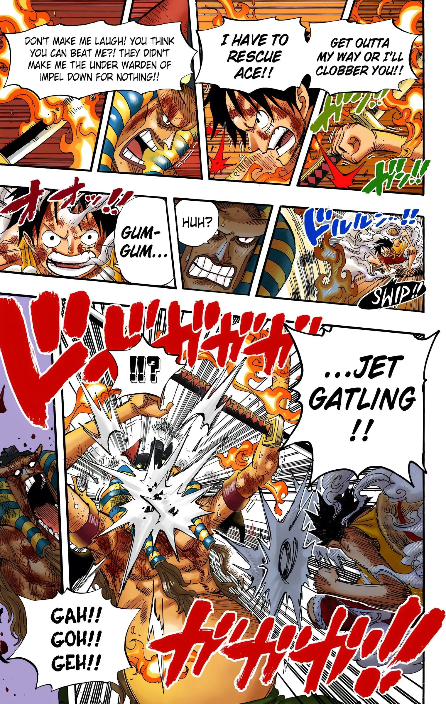 One Piece Colored, chapter 543, page 9