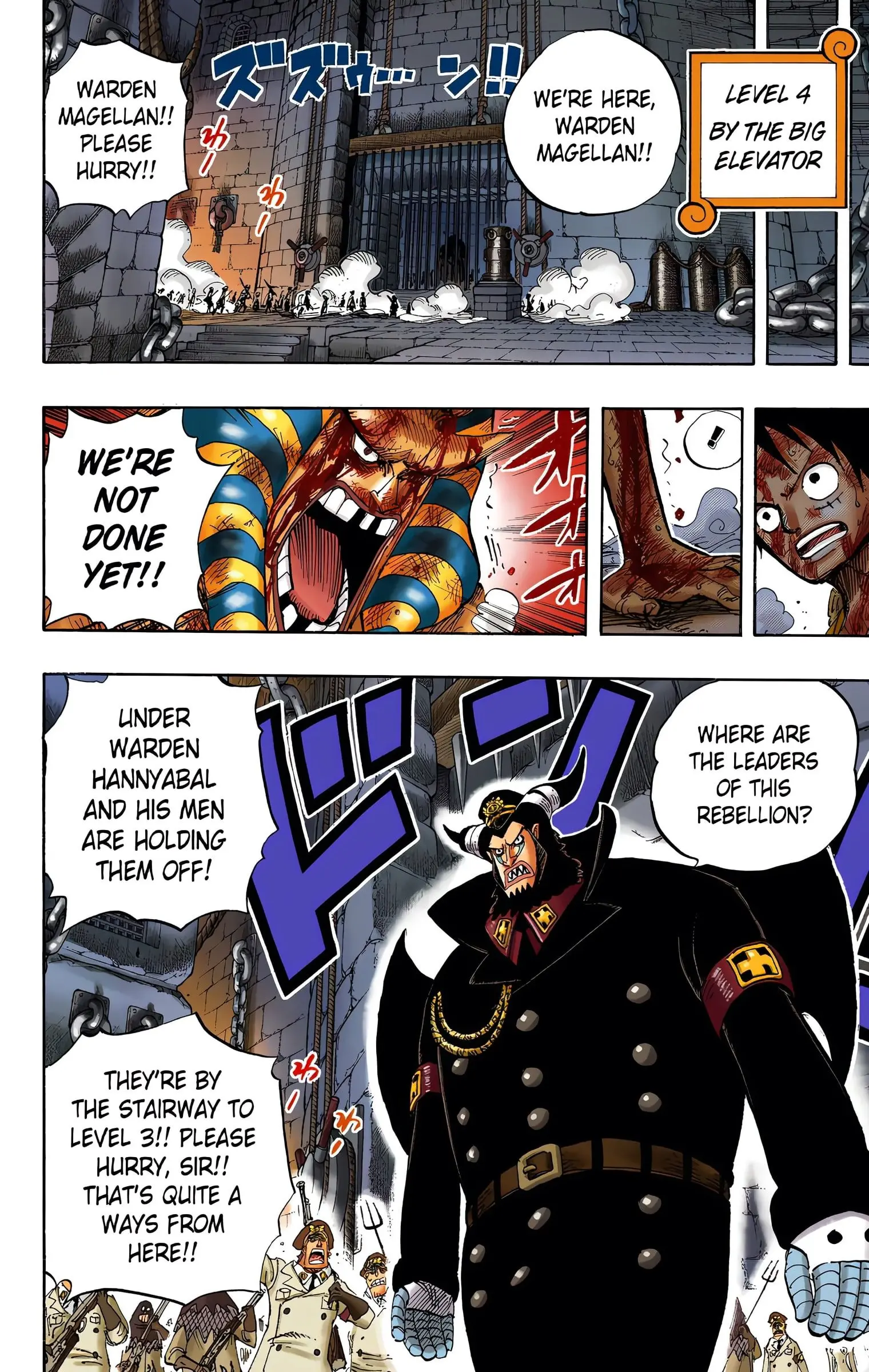 One Piece Colored, chapter 543, page 10