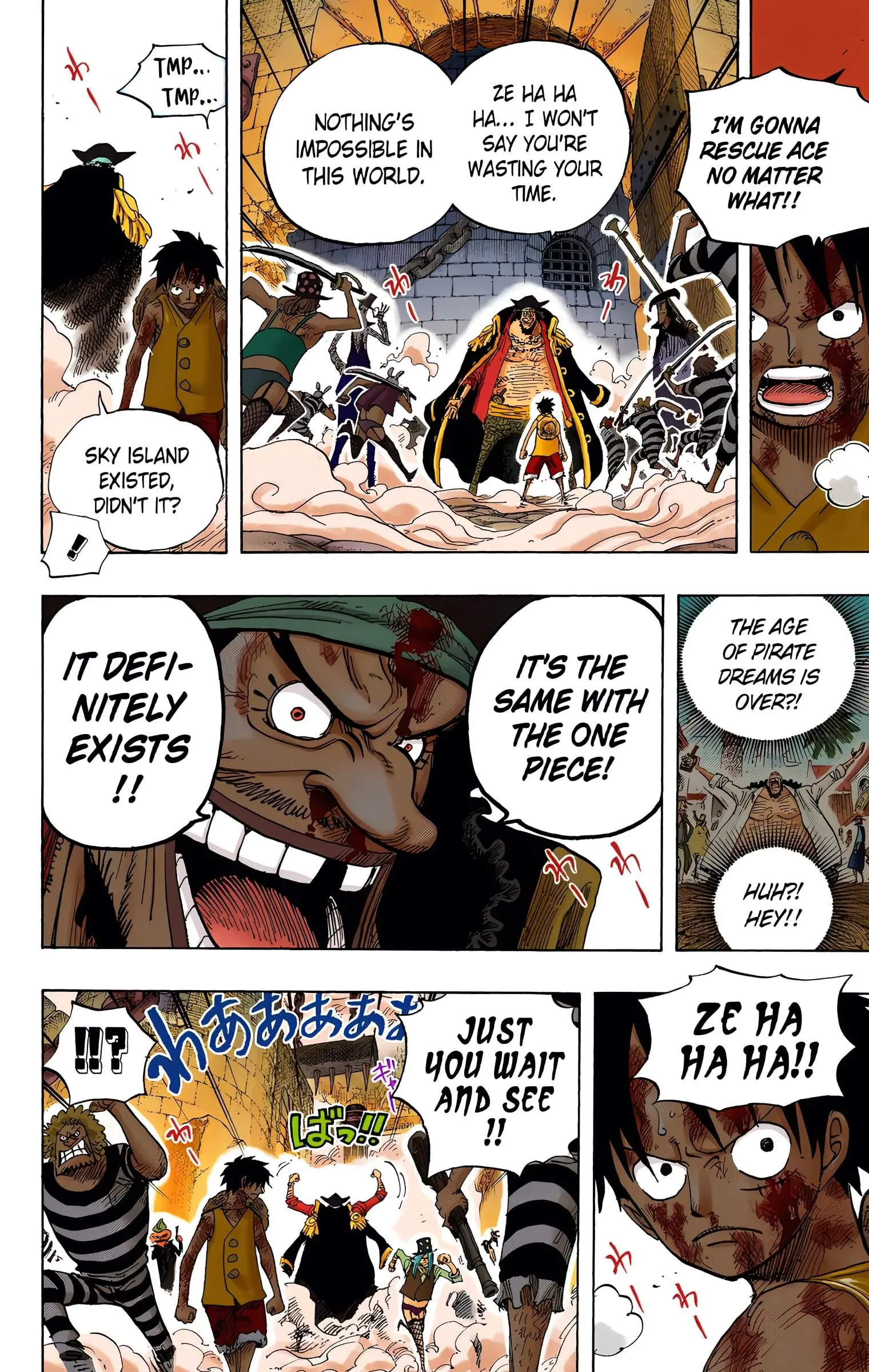 One Piece Colored, chapter 544, page 14