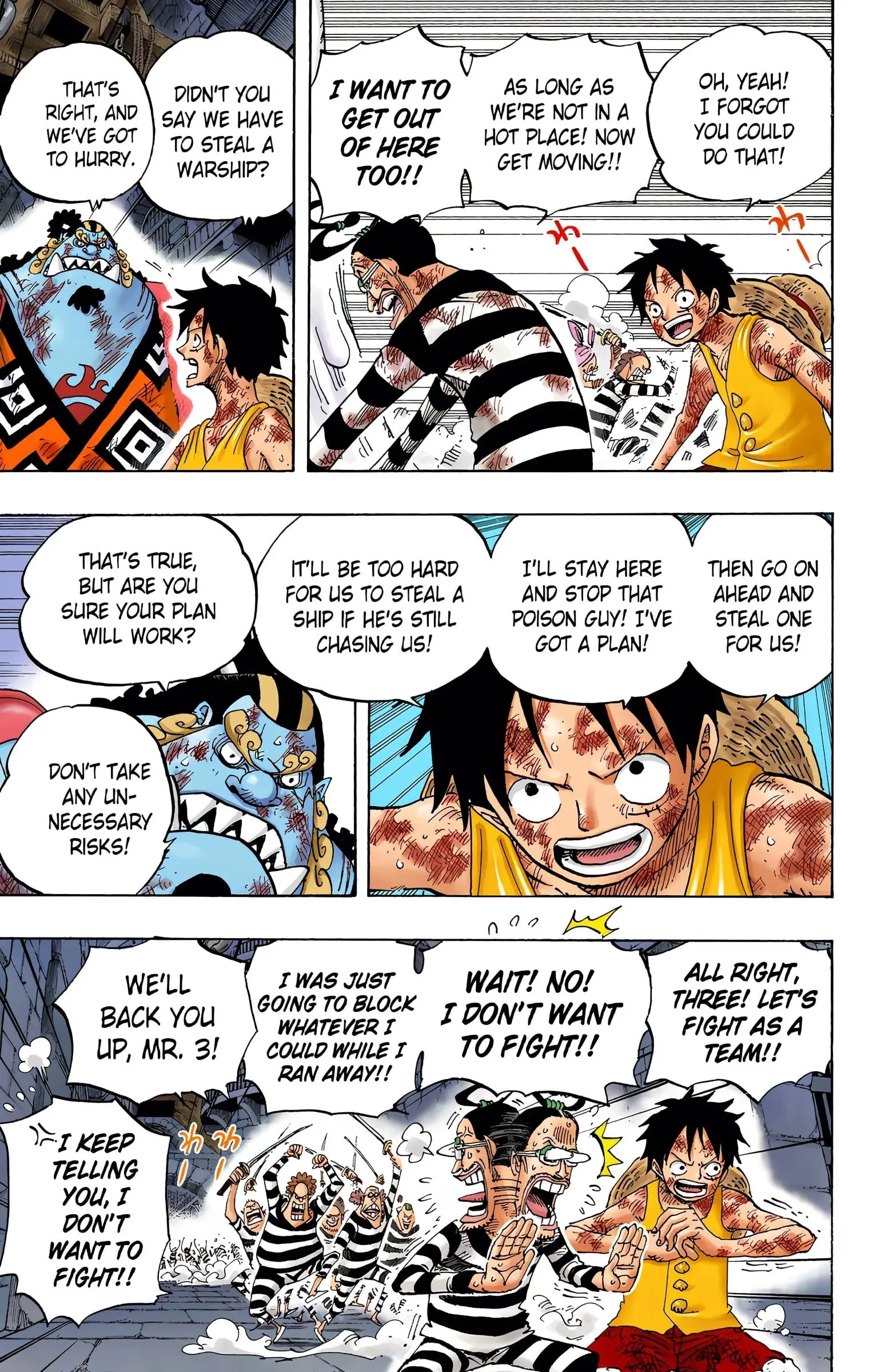 One Piece Colored, chapter 546, page 3