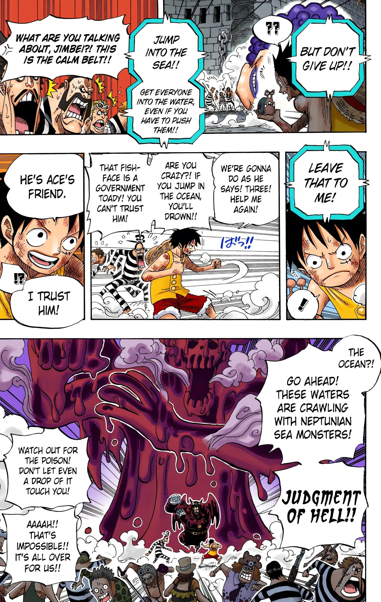 One Piece Colored, chapter 547, page 12