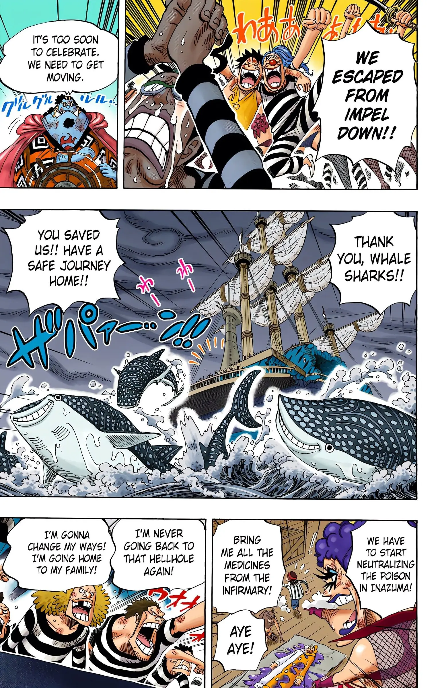 One Piece Colored, chapter 548, page 3
