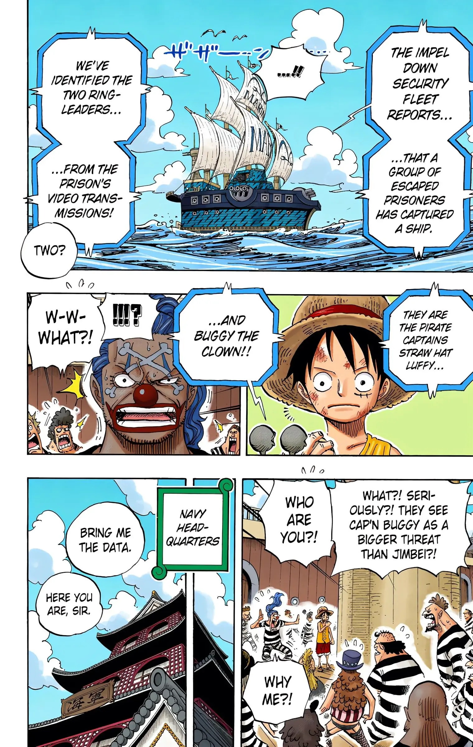 One Piece Colored, chapter 549, page 10