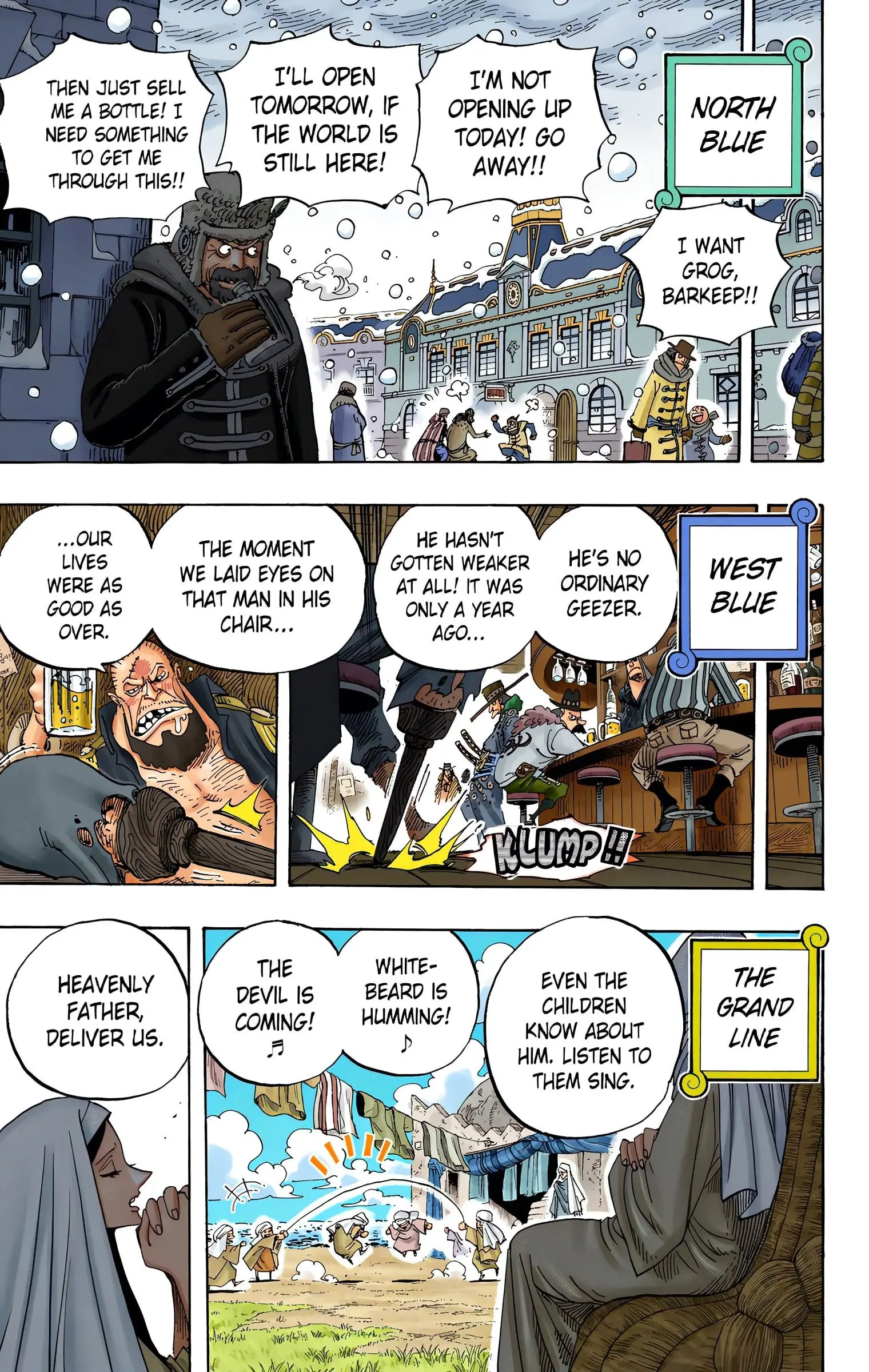One Piece Colored, chapter 550, page 3