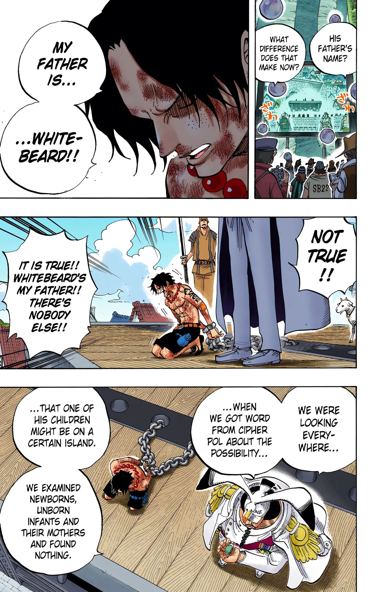 One Piece Colored, chapter 550, page 12