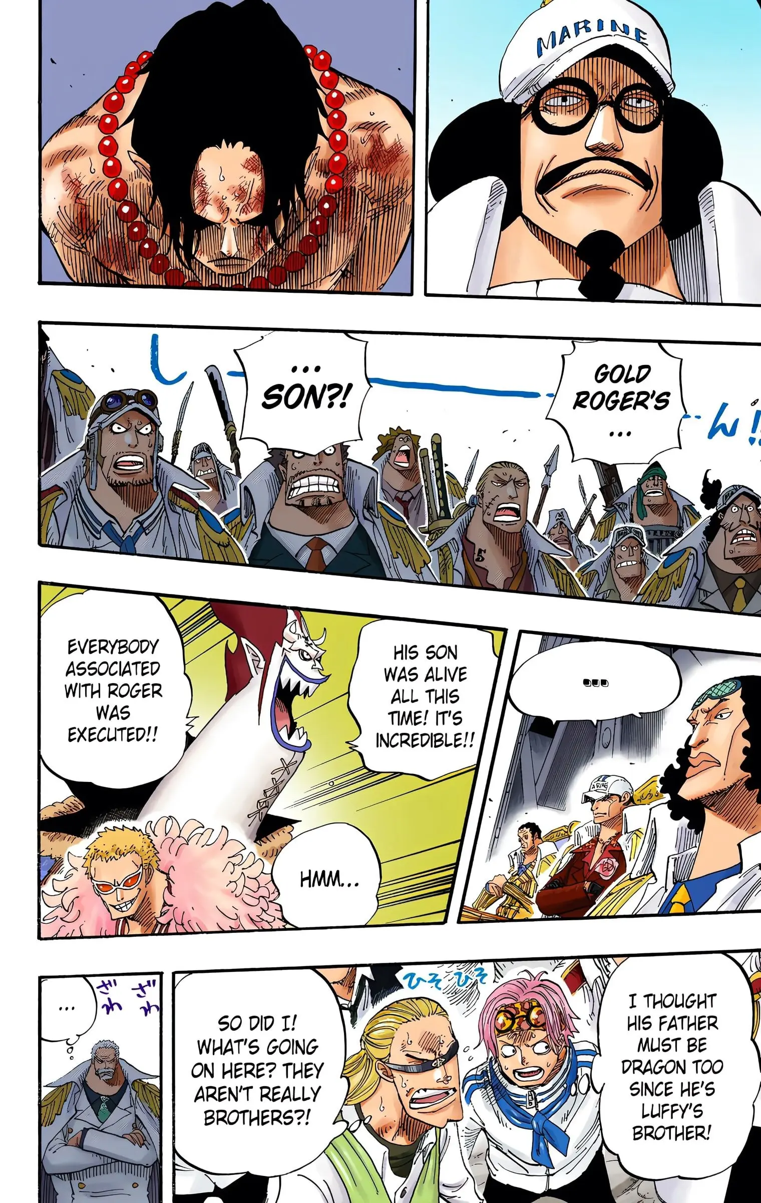 One Piece Colored, chapter 551, page 4