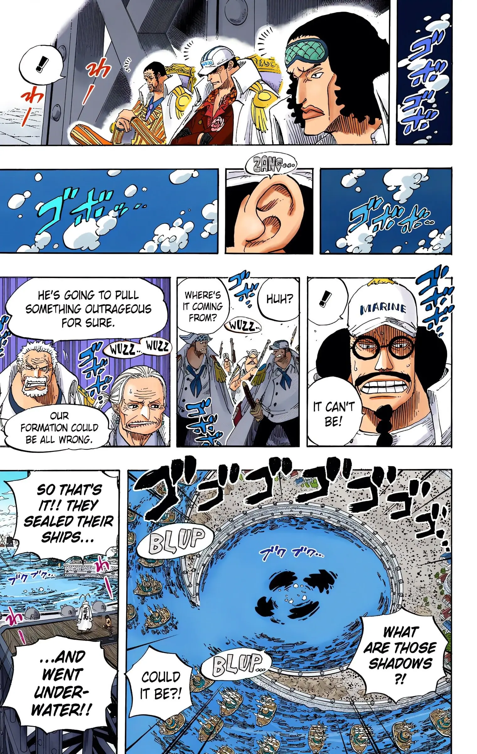 One Piece Colored, chapter 551, page 14