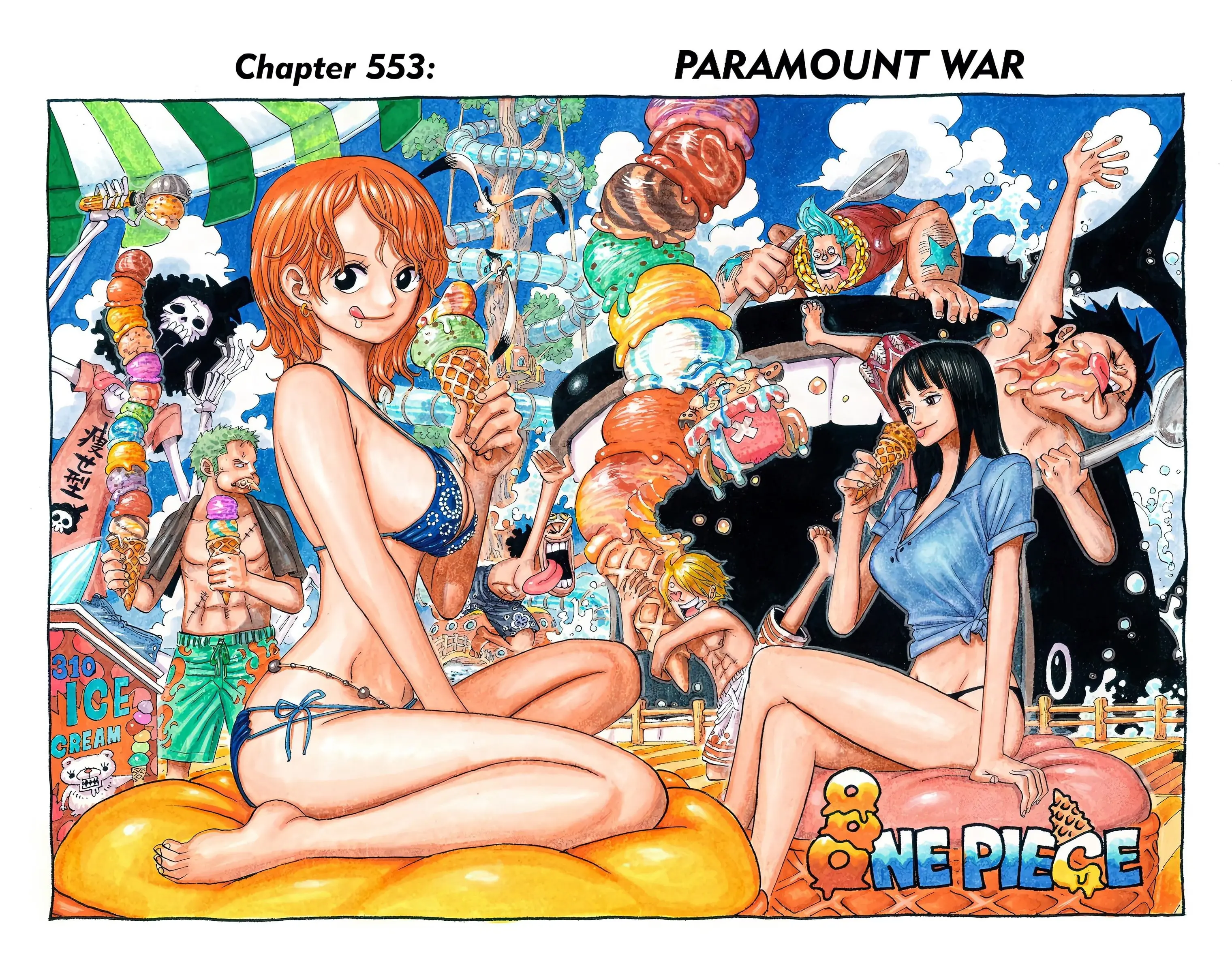 One Piece Colored, chapter 553, page 1