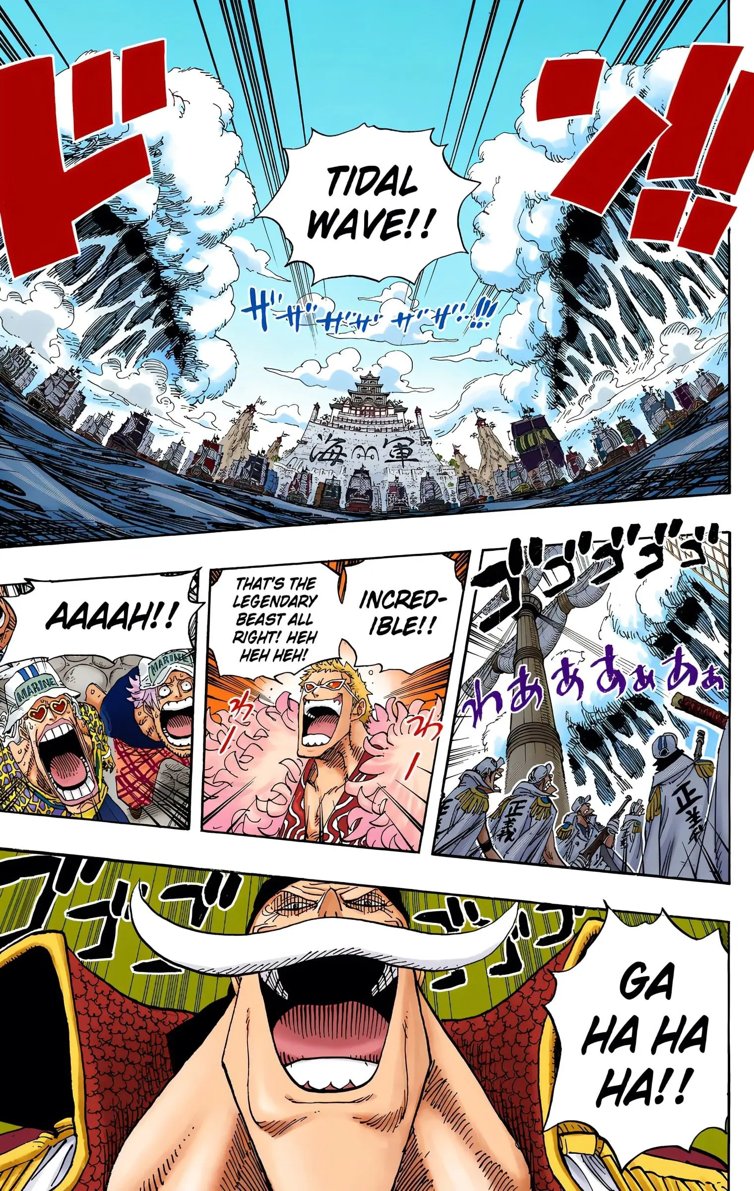 One Piece Colored, chapter 553, page 3