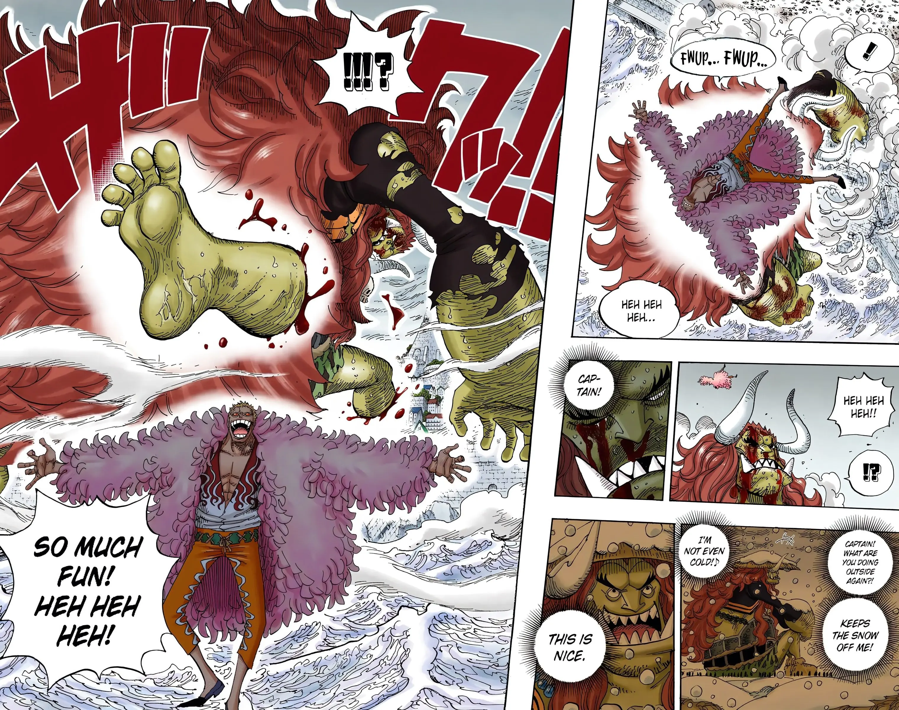 One Piece Colored, chapter 555, page 10