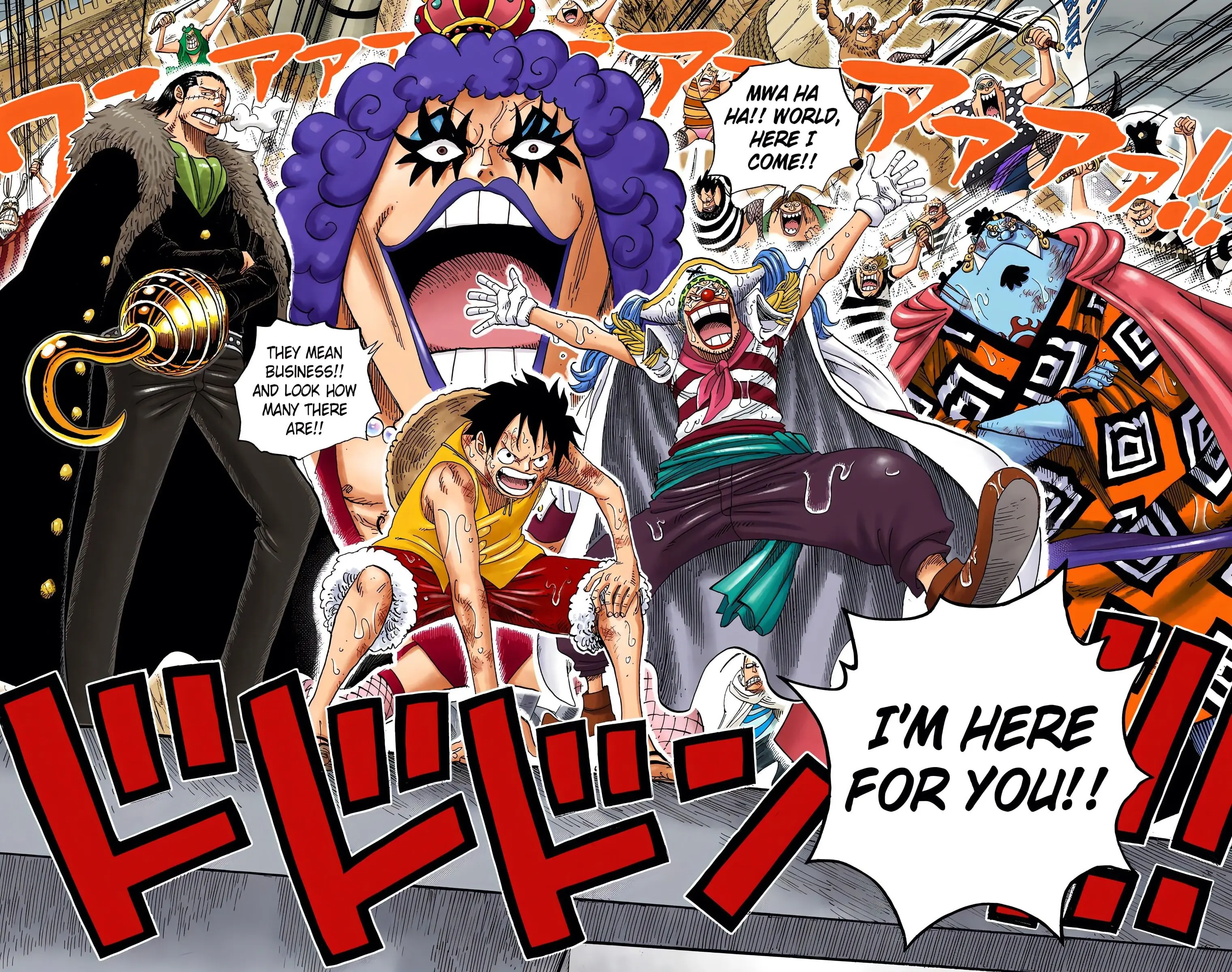 One Piece Colored, chapter 557, page 8