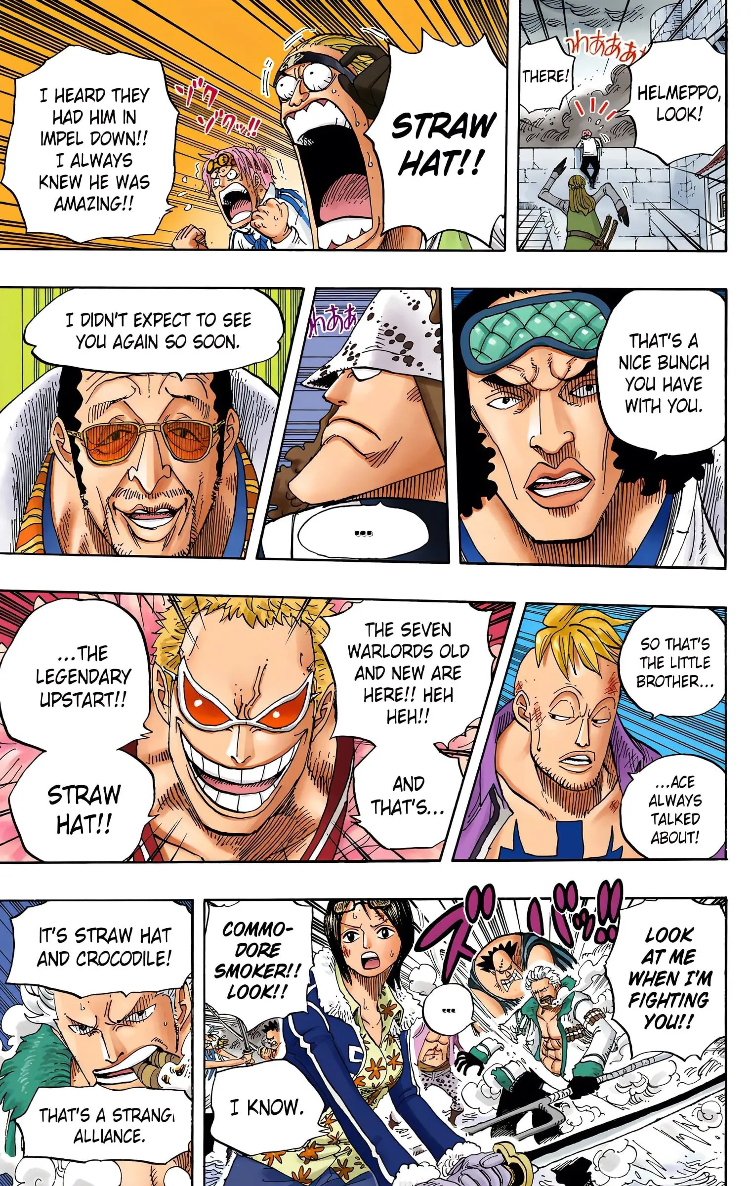 One Piece Colored, chapter 557, page 10