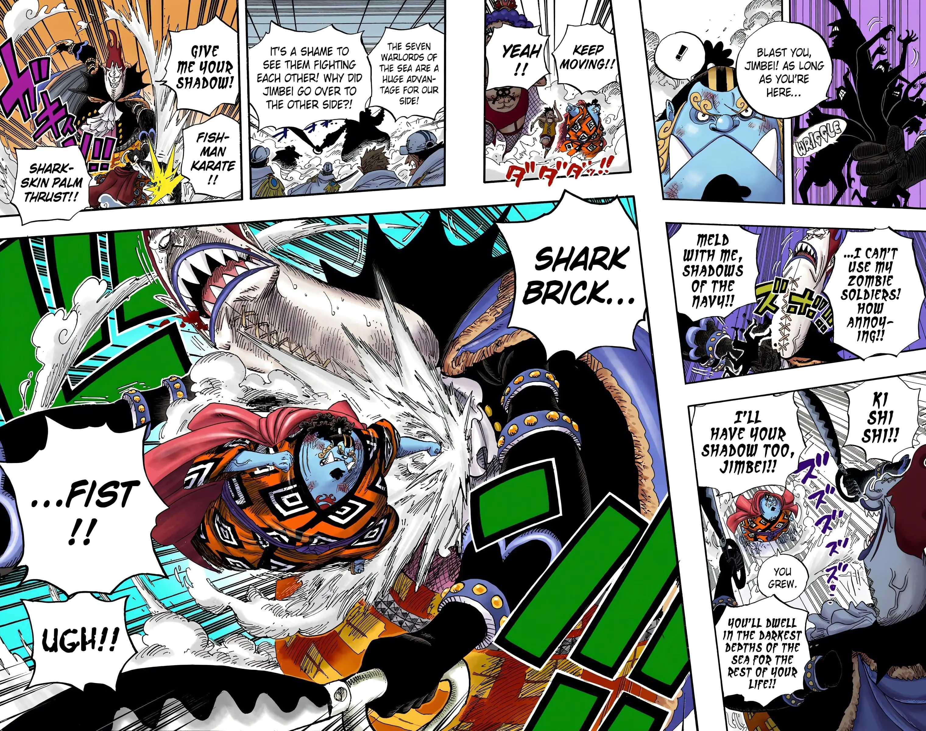 One Piece Colored, chapter 559, page 9