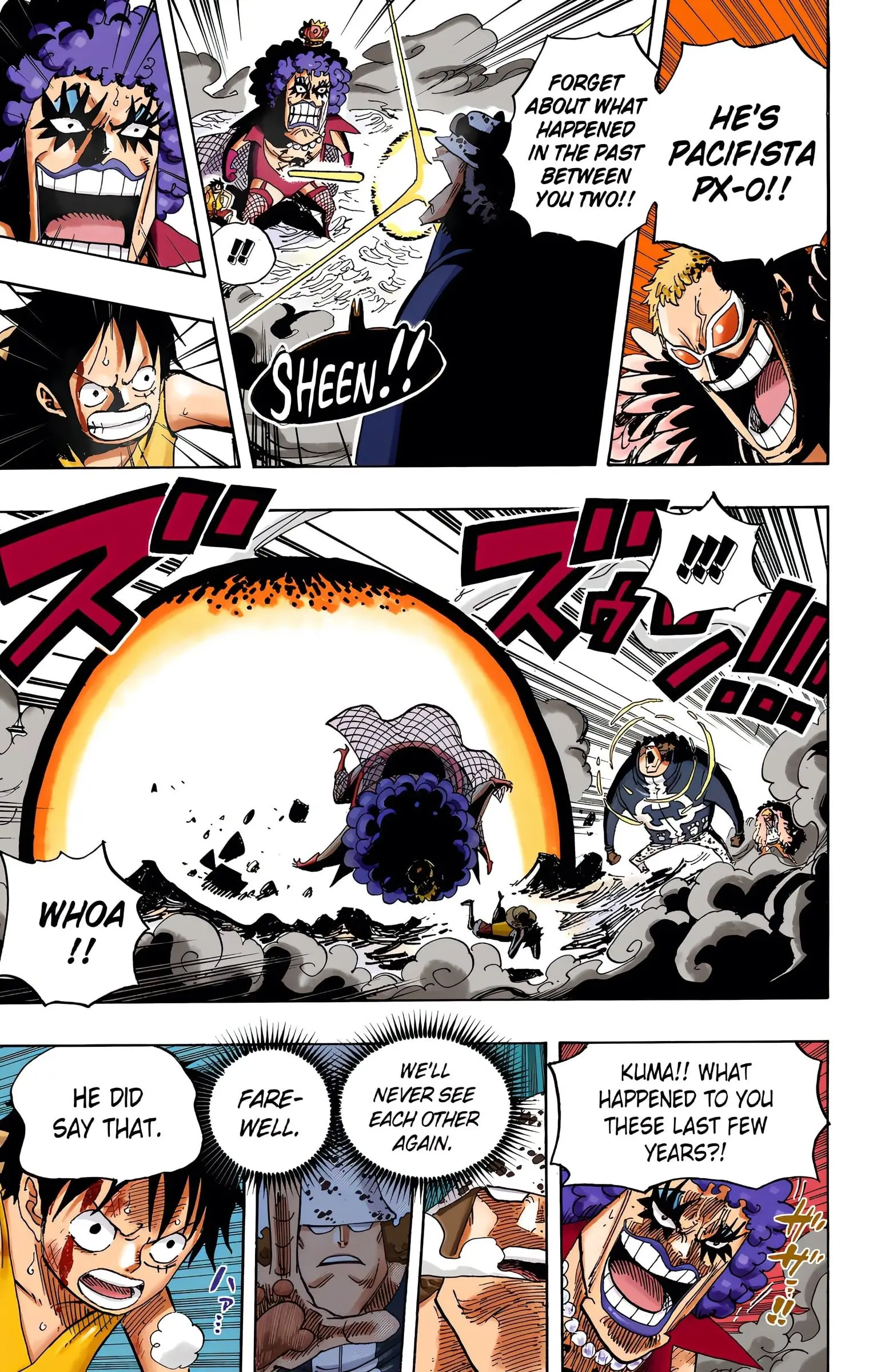 One Piece Colored, chapter 560, page 7