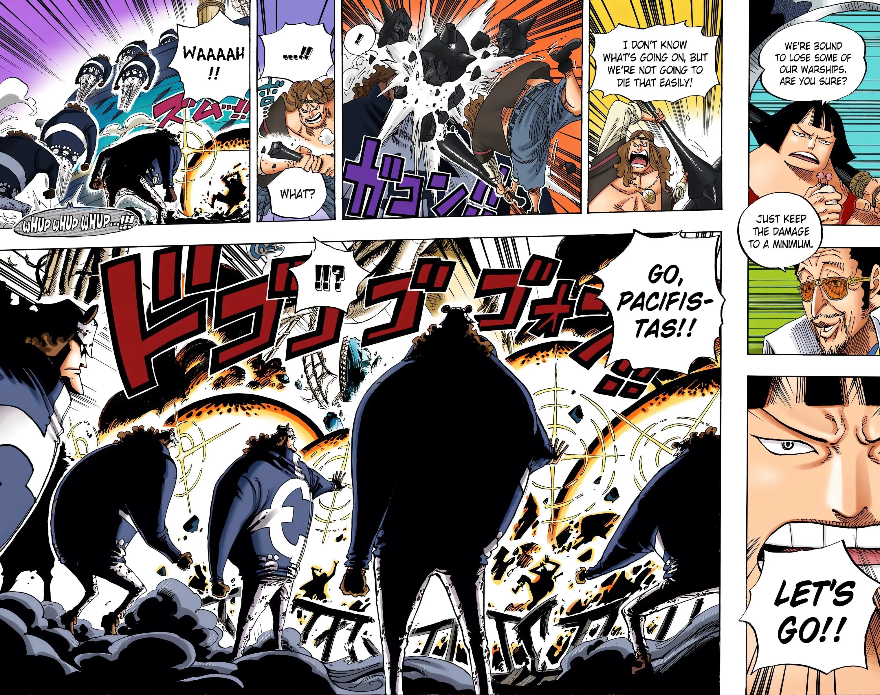 One Piece Colored, chapter 562, page 4