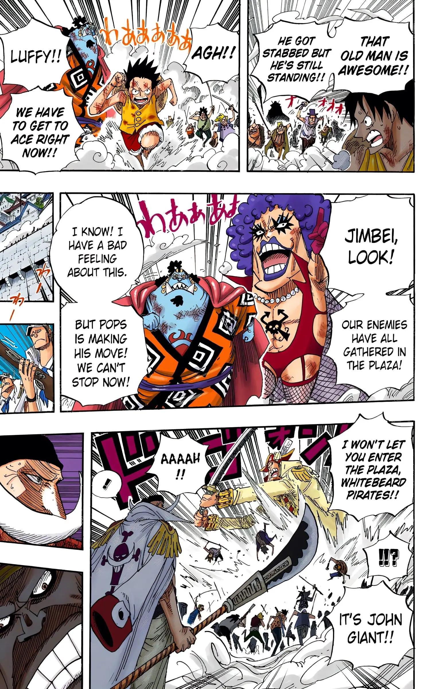 One Piece Colored, chapter 564, page 4