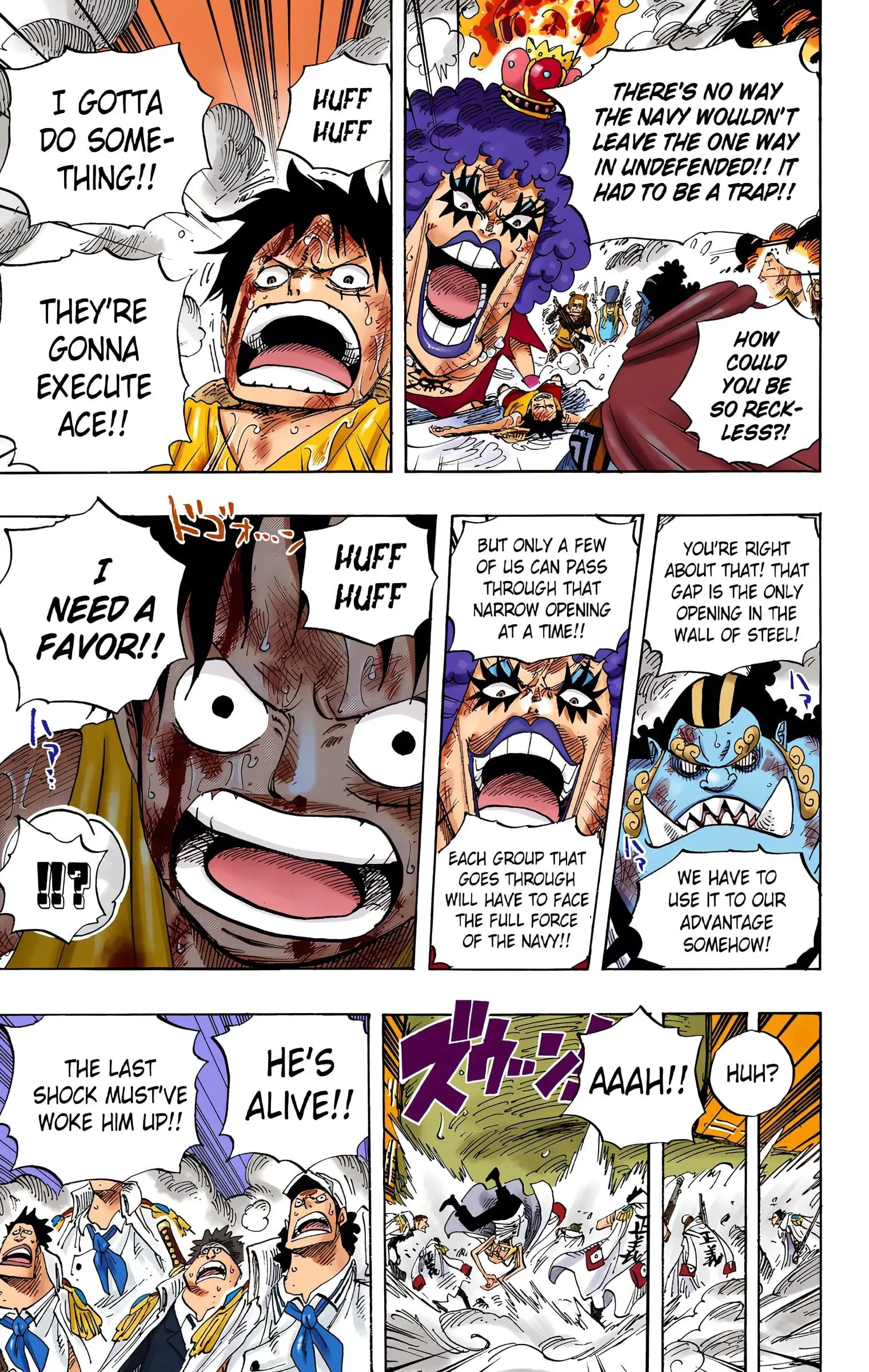 One Piece Colored, chapter 565, page 10
