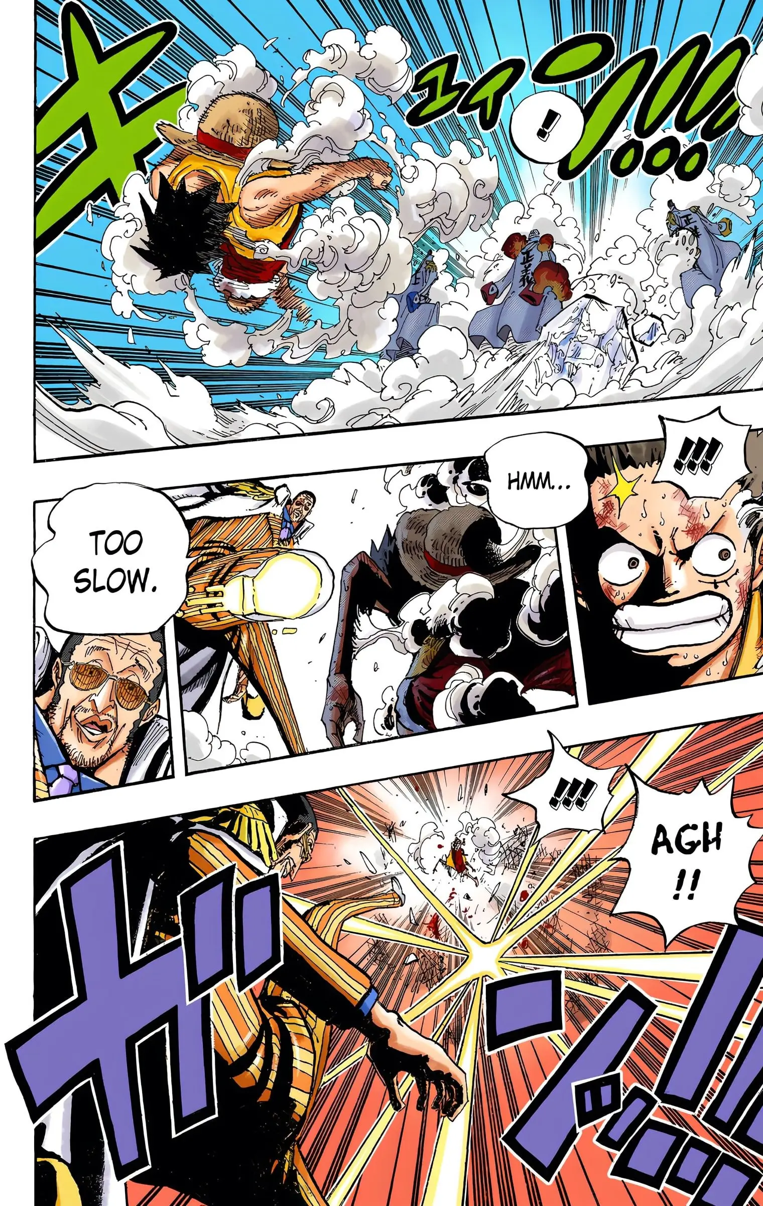 One Piece Colored, chapter 566, page 4