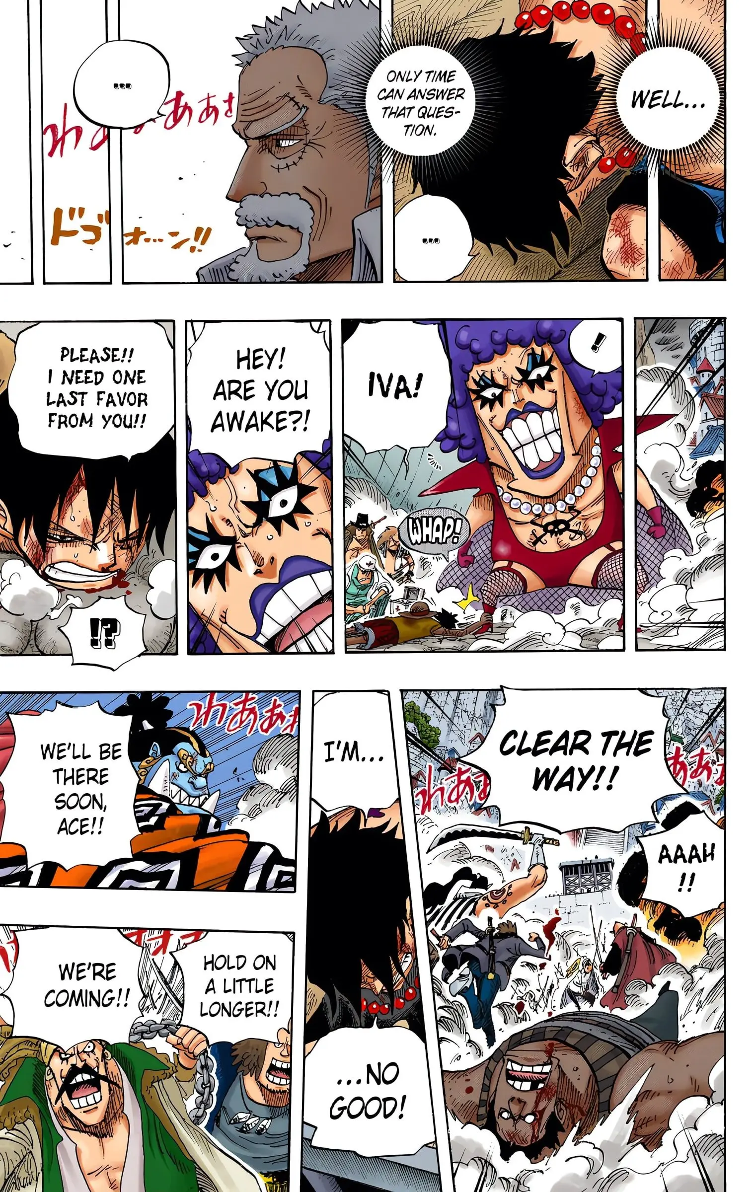 One Piece Colored, chapter 568, page 6