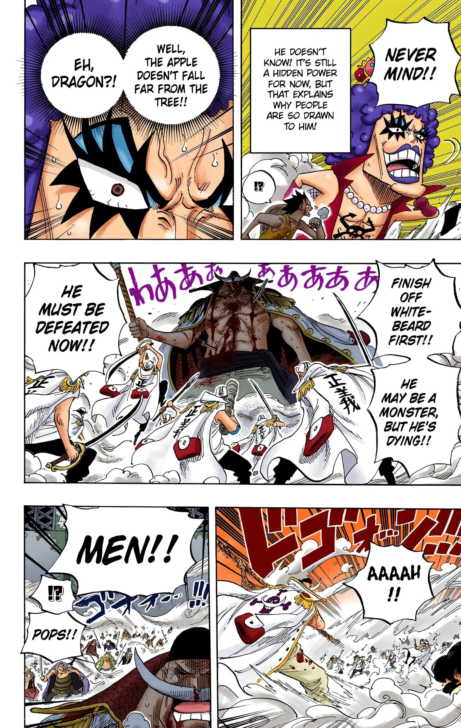 One Piece Colored, chapter 570, page 4