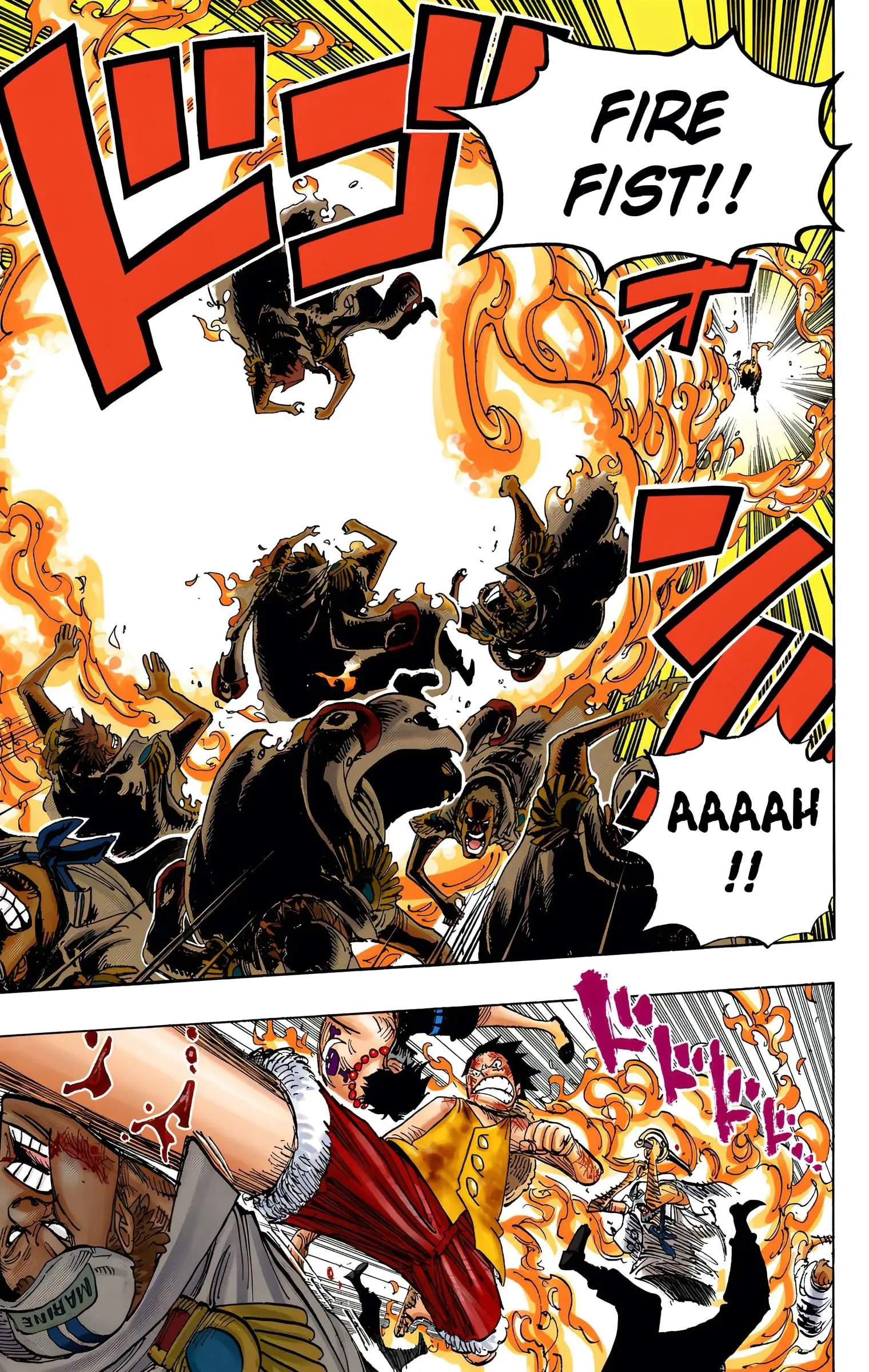 One Piece Colored, chapter 572, page 5