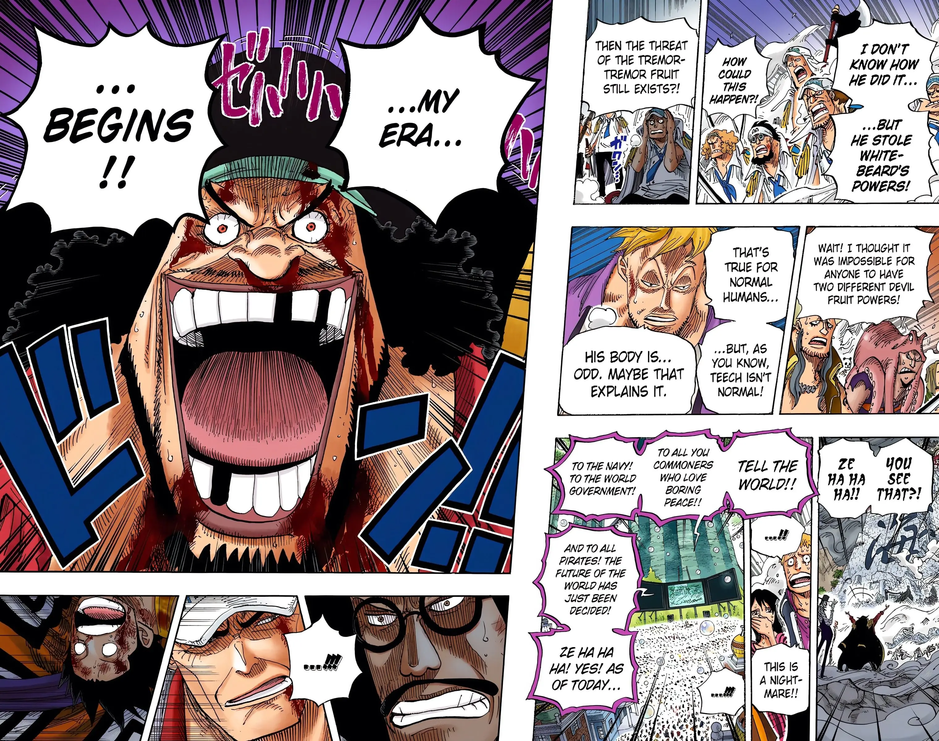One Piece Colored, chapter 577, page 14