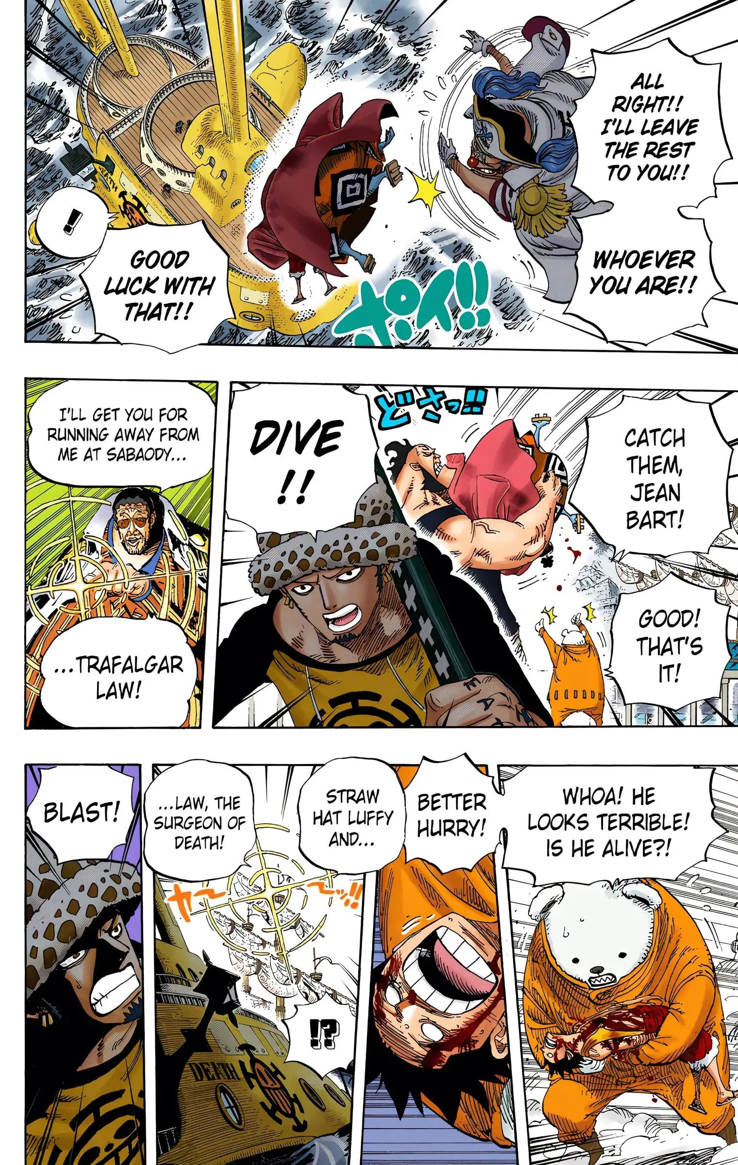 One Piece Colored, chapter 579, page 8